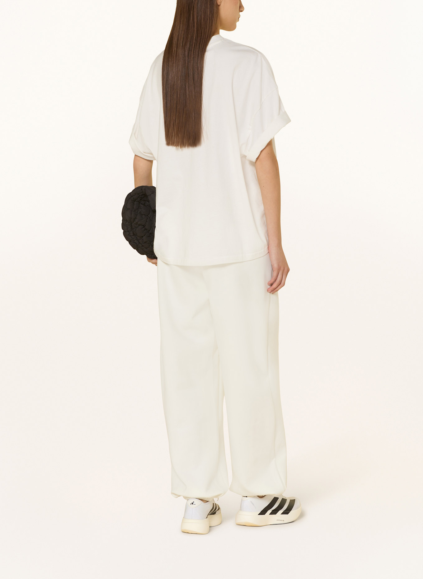 adidas Sweatpants SOFT LUX LOOSE: ECRU