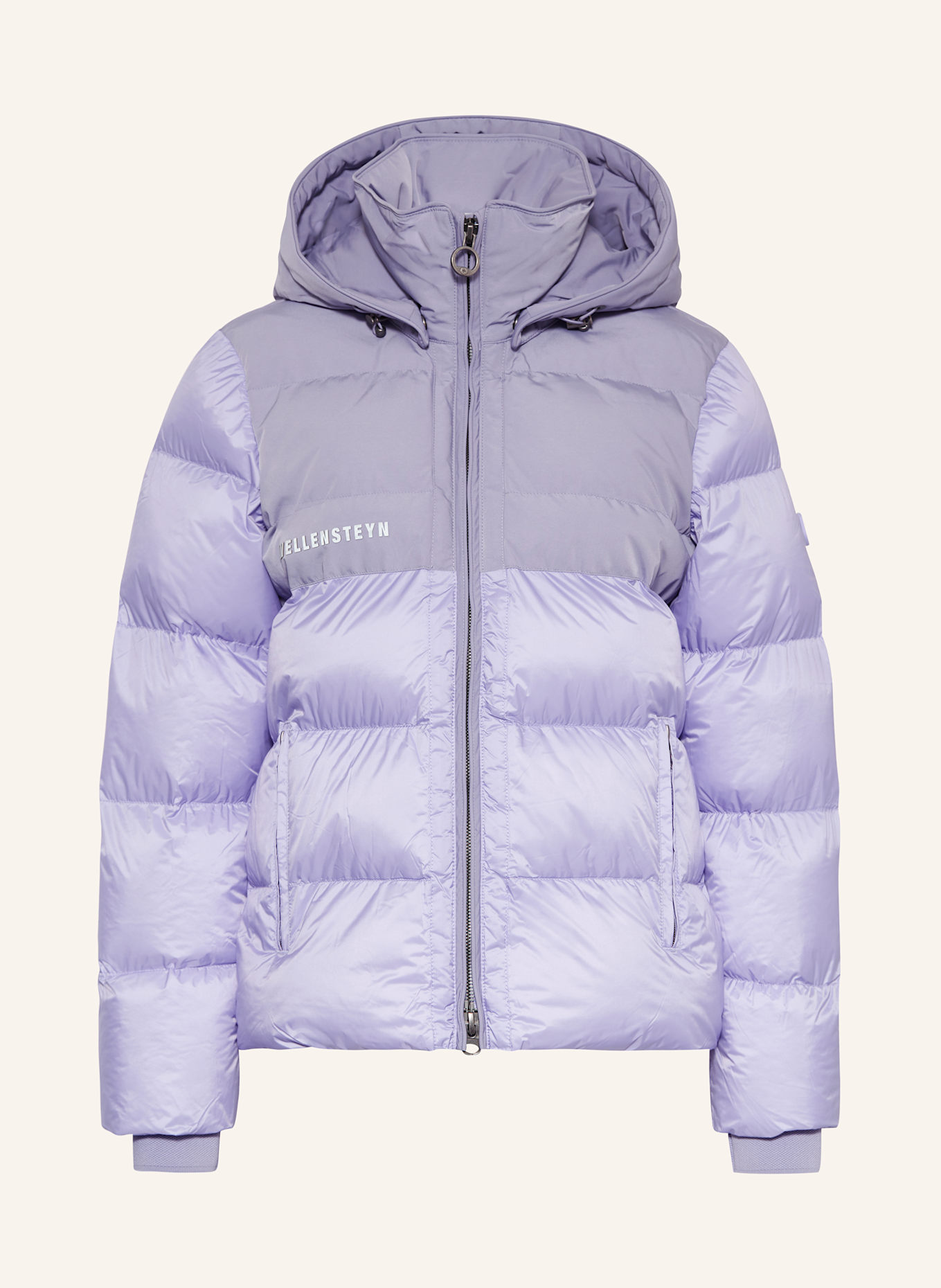 WELLENSTEYN Steppjacke ROYAL FLASH LADY mit DUPONT™ SORONA®-Isolierung und abnehmbarer Kapuze: HELLLILA