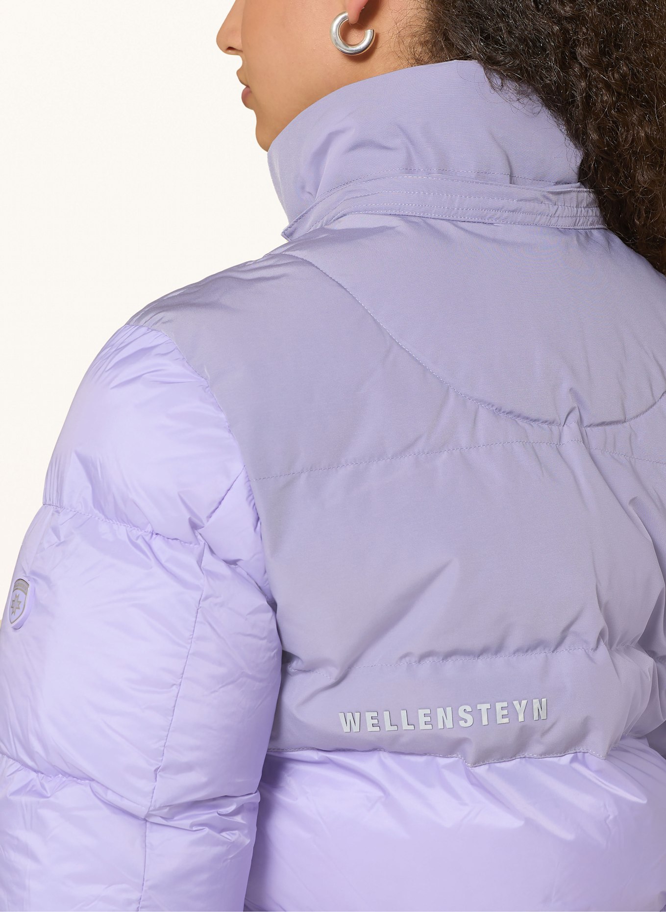 WELLENSTEYN Steppjacke ROYAL FLASH LADY mit DUPONT™ SORONA®-Isolierung und abnehmbarer Kapuze: HELLLILA