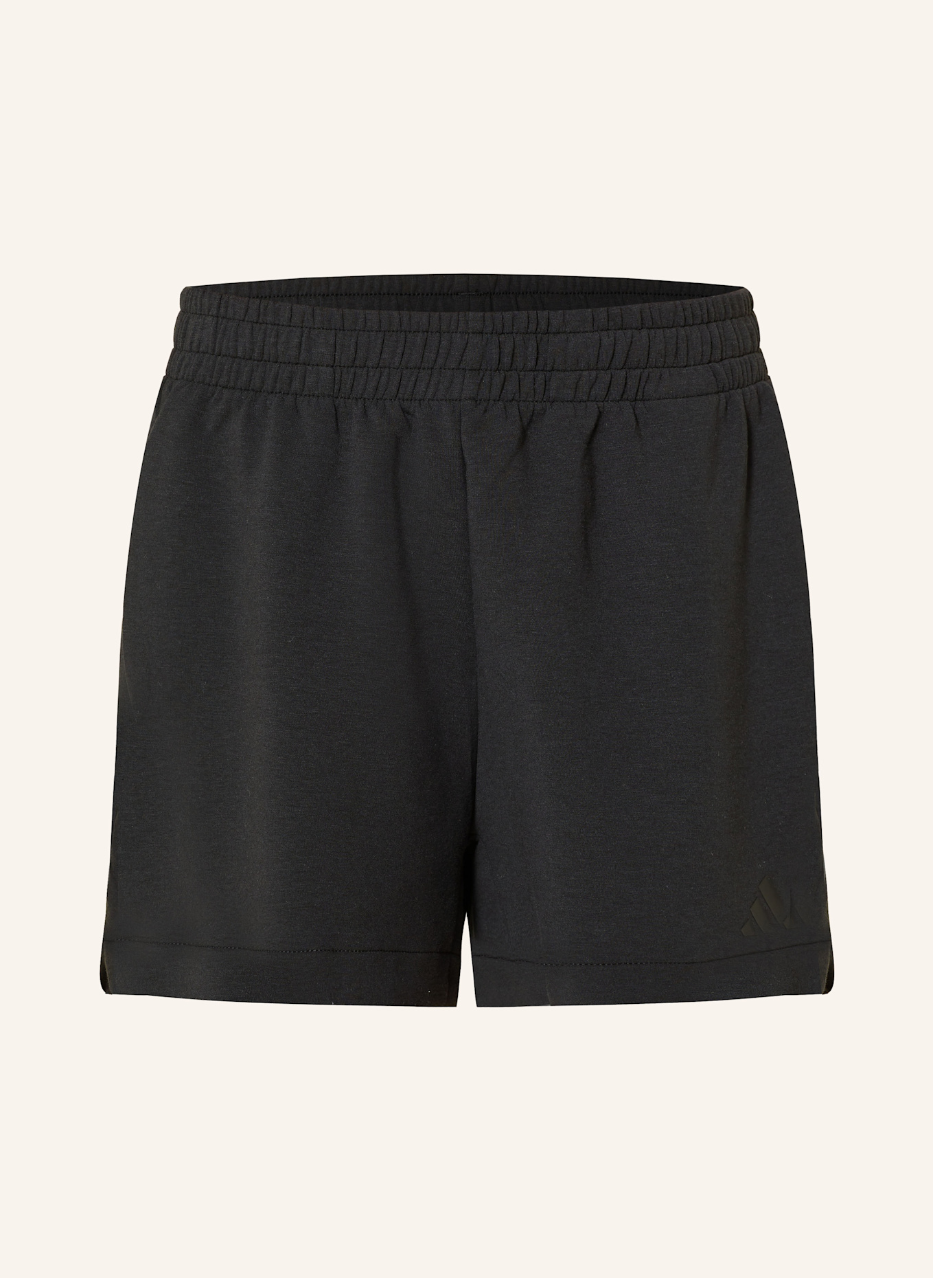 adidas Weiche Lux Loose Shorts: SCHWARZ