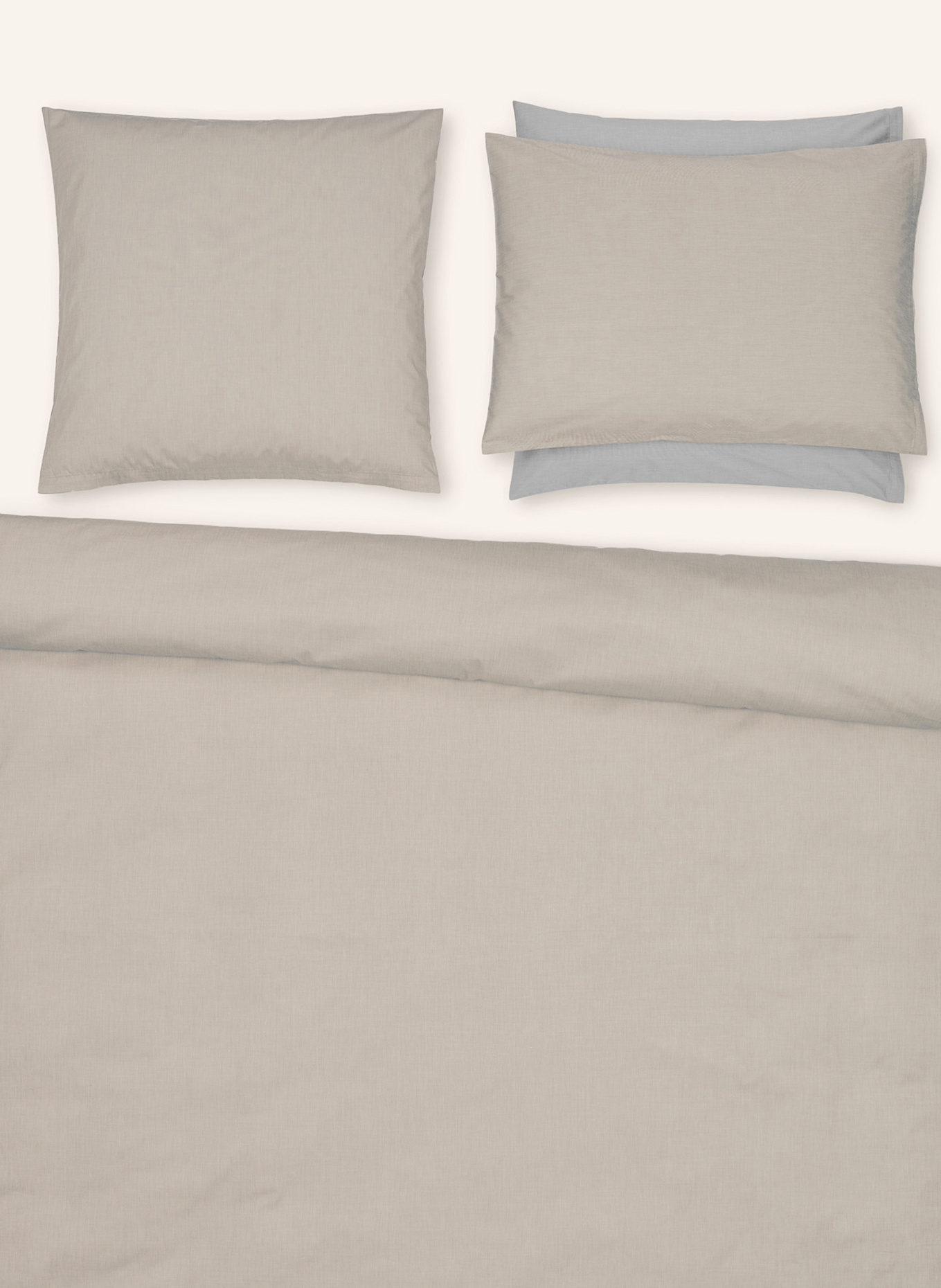 Christian Fischbacher Bettwäsche FIL À FIL: BEIGE