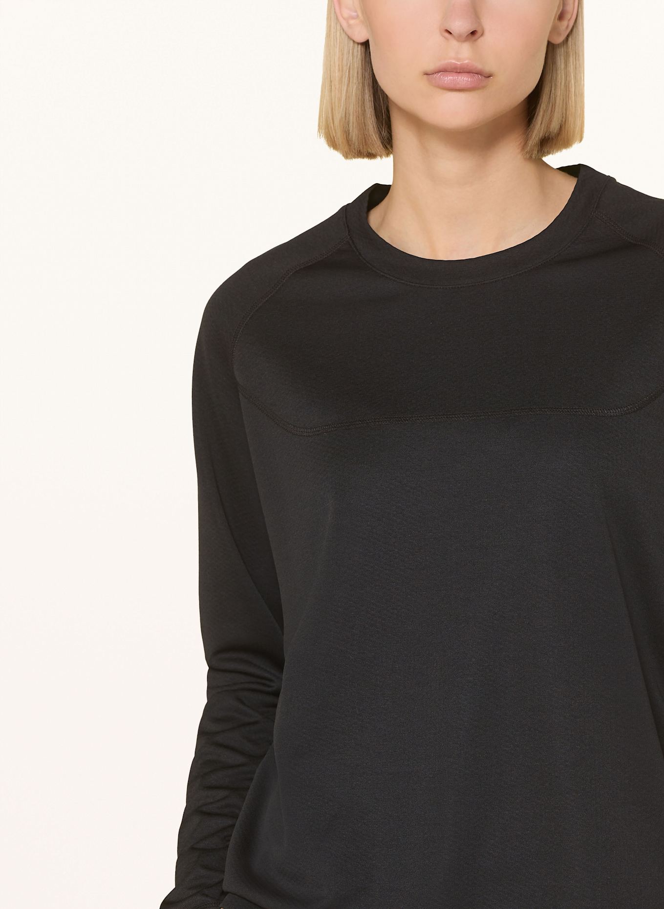 Schöffel Longsleeve SMUE: SCHWARZ