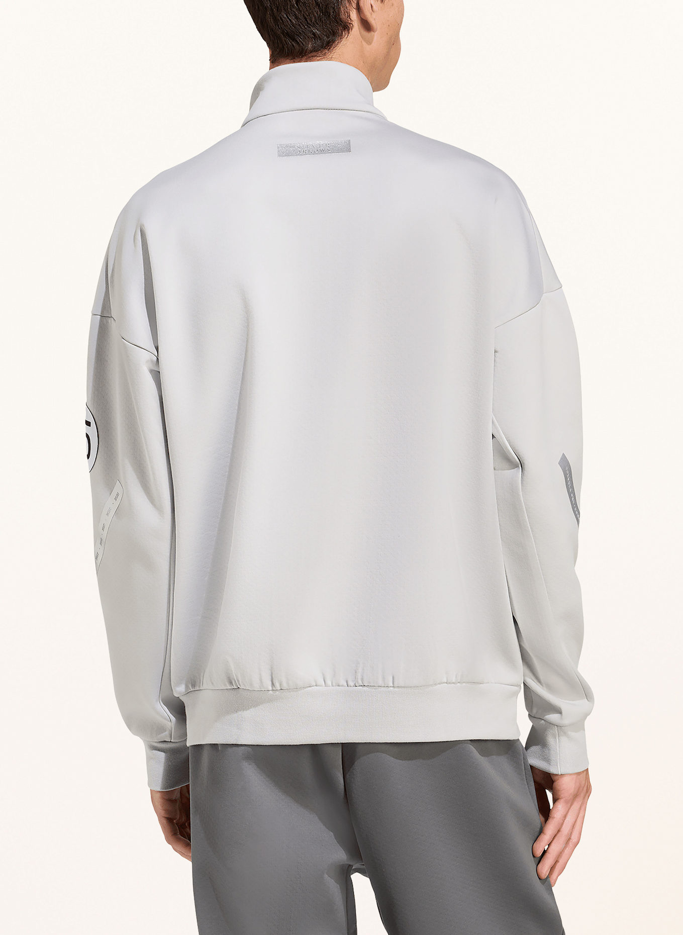 adidas Sweat-Troyer MERCEDES - AMG PETRONAS FORMULA ONE TEAM SILVER ARROWS: BLAUGRAU