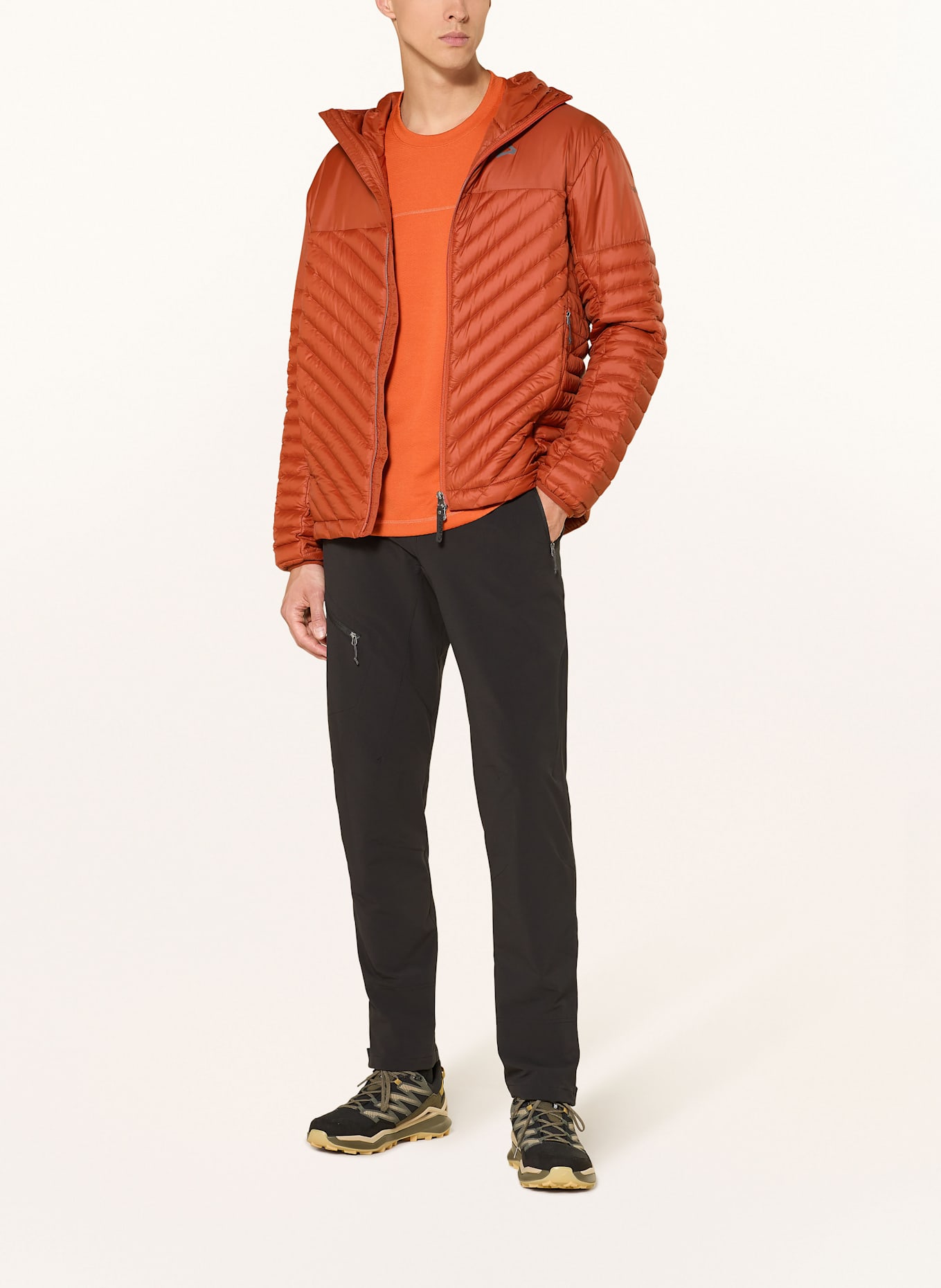 Schöffel Daunenjacke CASCATA: DUNKELORANGE