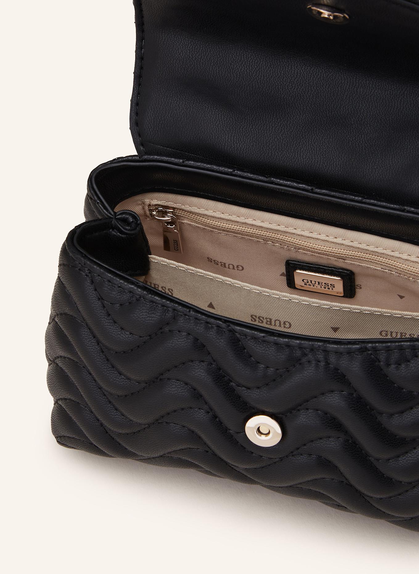 GUESS Umhängetasche MELISANDRA: SCHWARZ