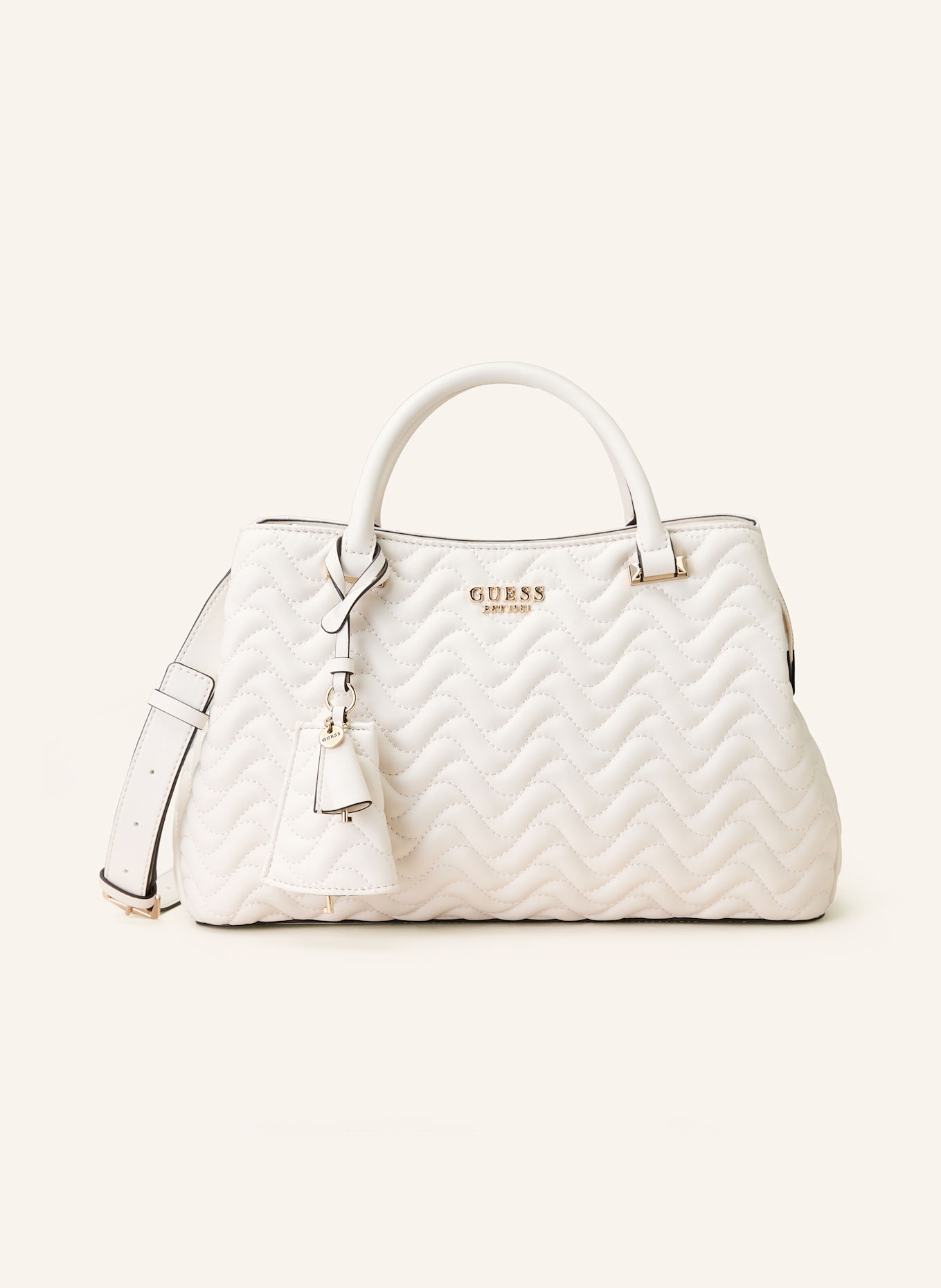 GUESS Handtasche MELISANDRA LARGE: ECRU