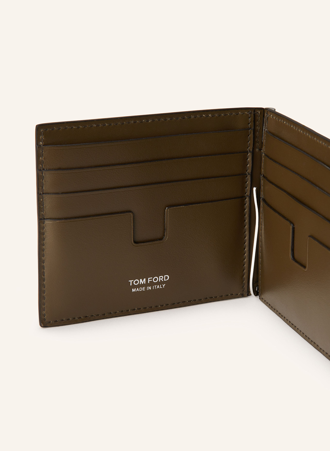 TOM FORD Geldbörse: DUNKELBRAUN