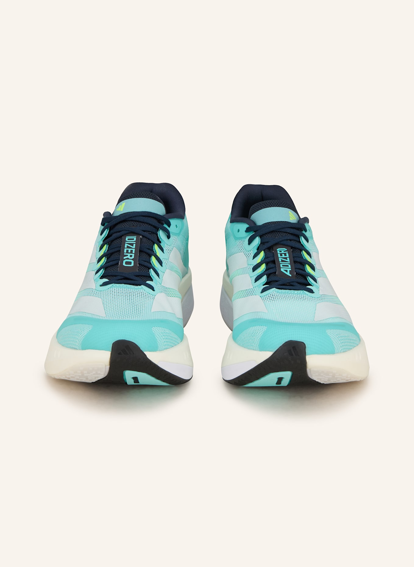 adidas ADIZERO BOSTON 13 EQT SCHUH: MINT/ WEISS