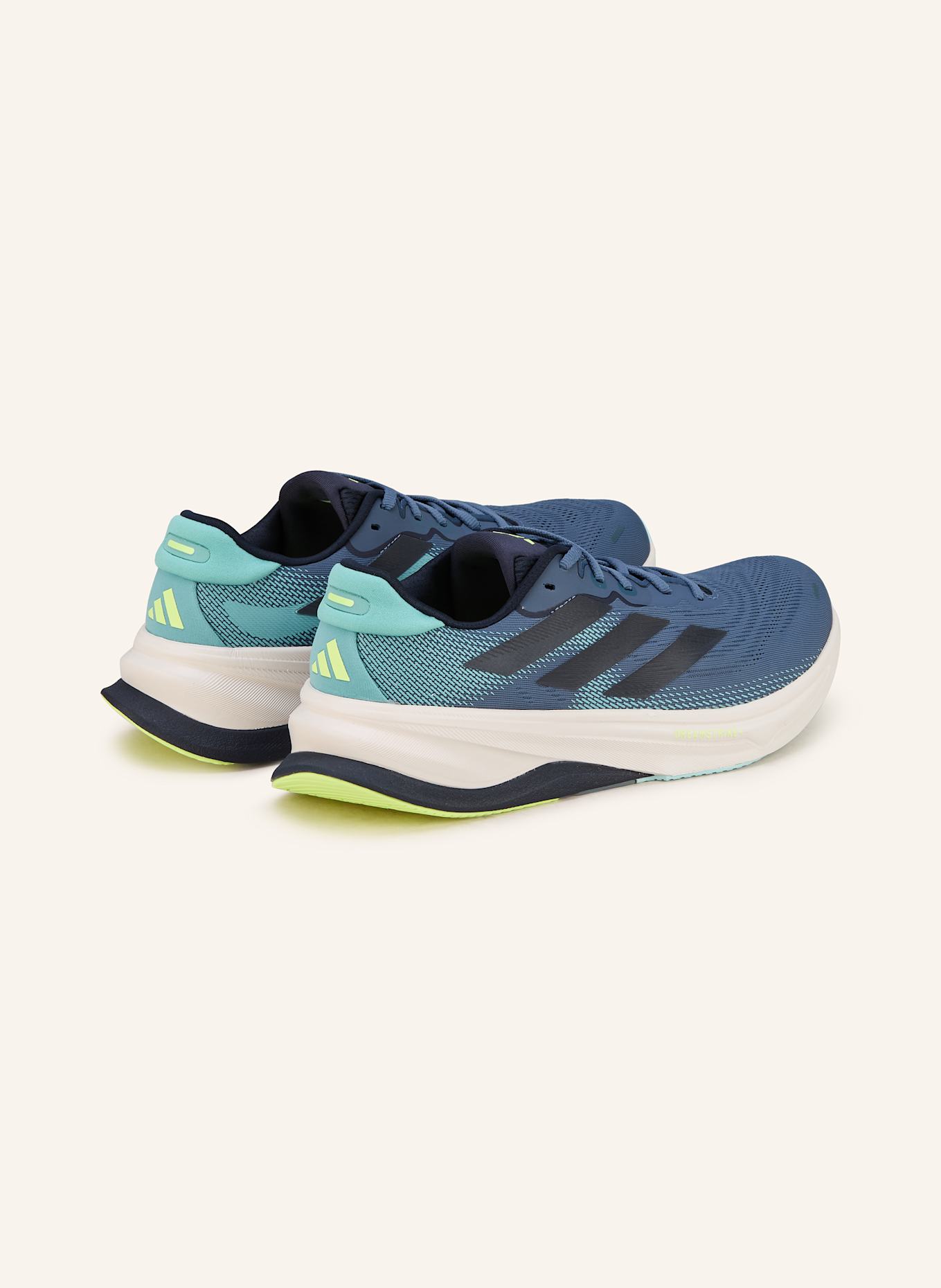adidas SUPERNOVA SOLUTION 2.0 LAUFSCHUH: BLAU/ HELLBLAU