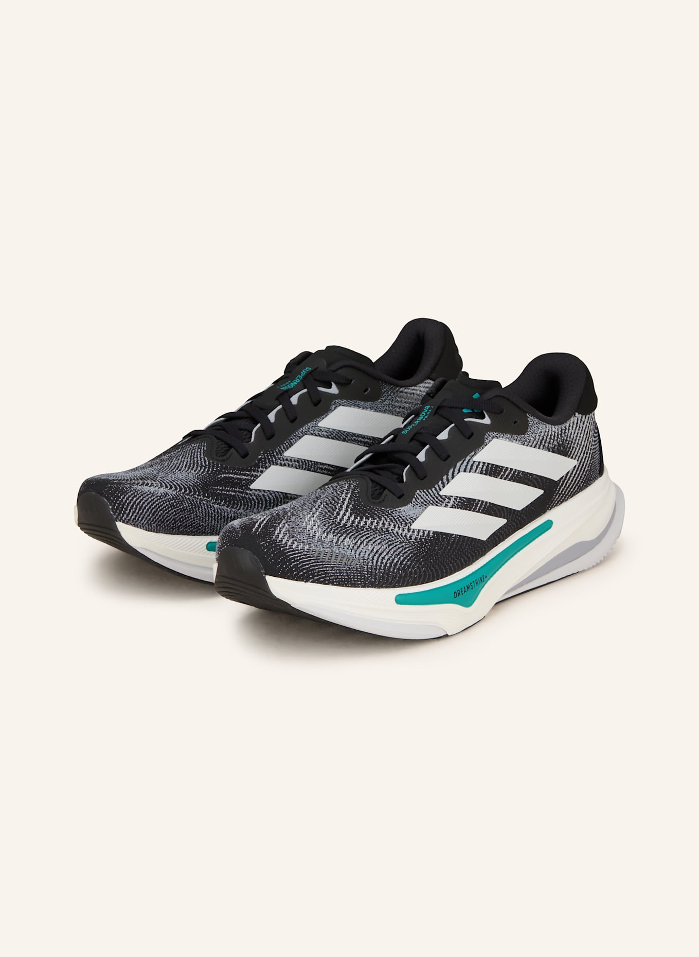 adidas SUPERNOVA PRIMA 2 SCHUH: SCHWARZ/ WEISS