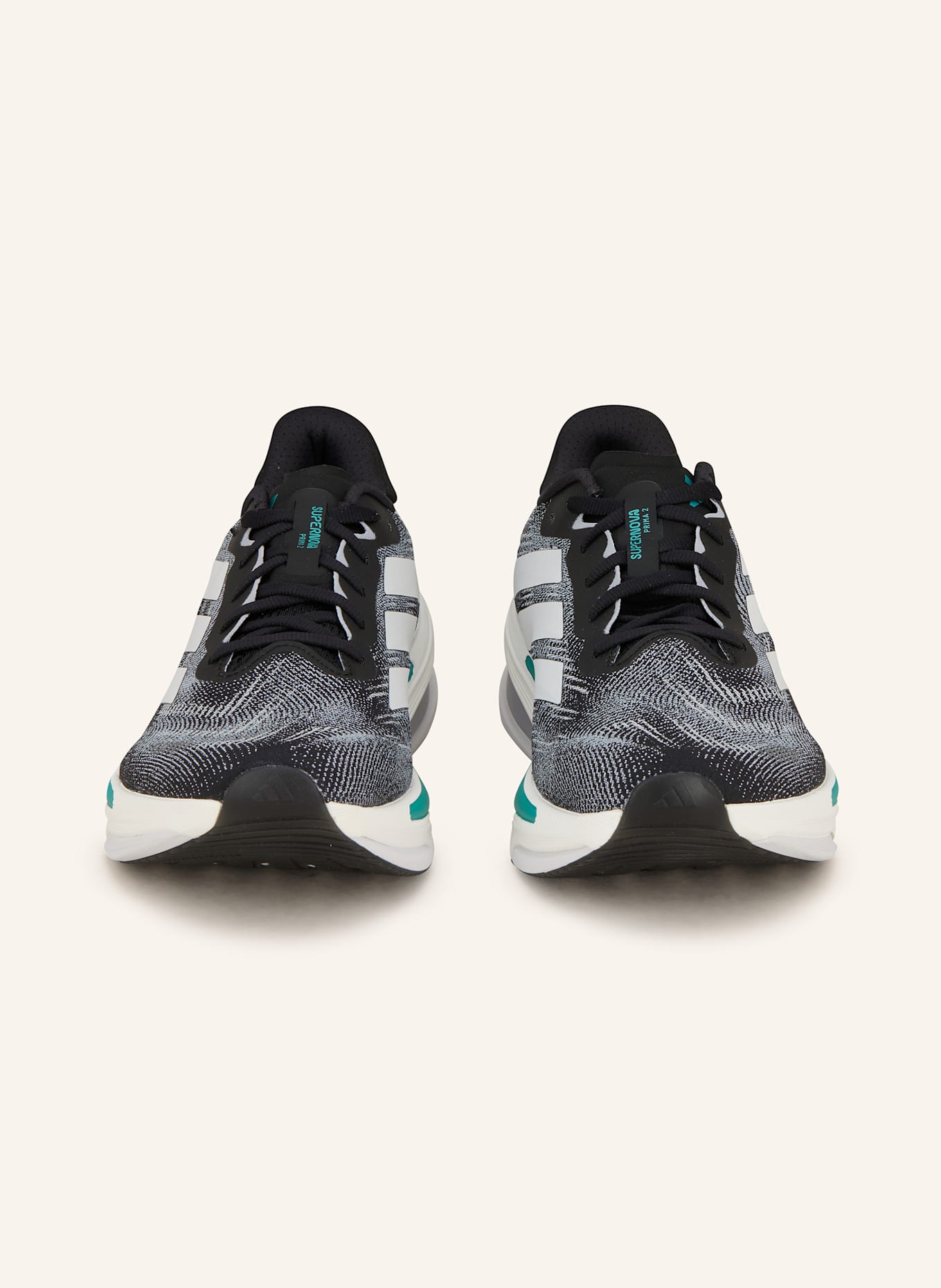 adidas SUPERNOVA PRIMA 2 SCHUH: SCHWARZ/ WEISS