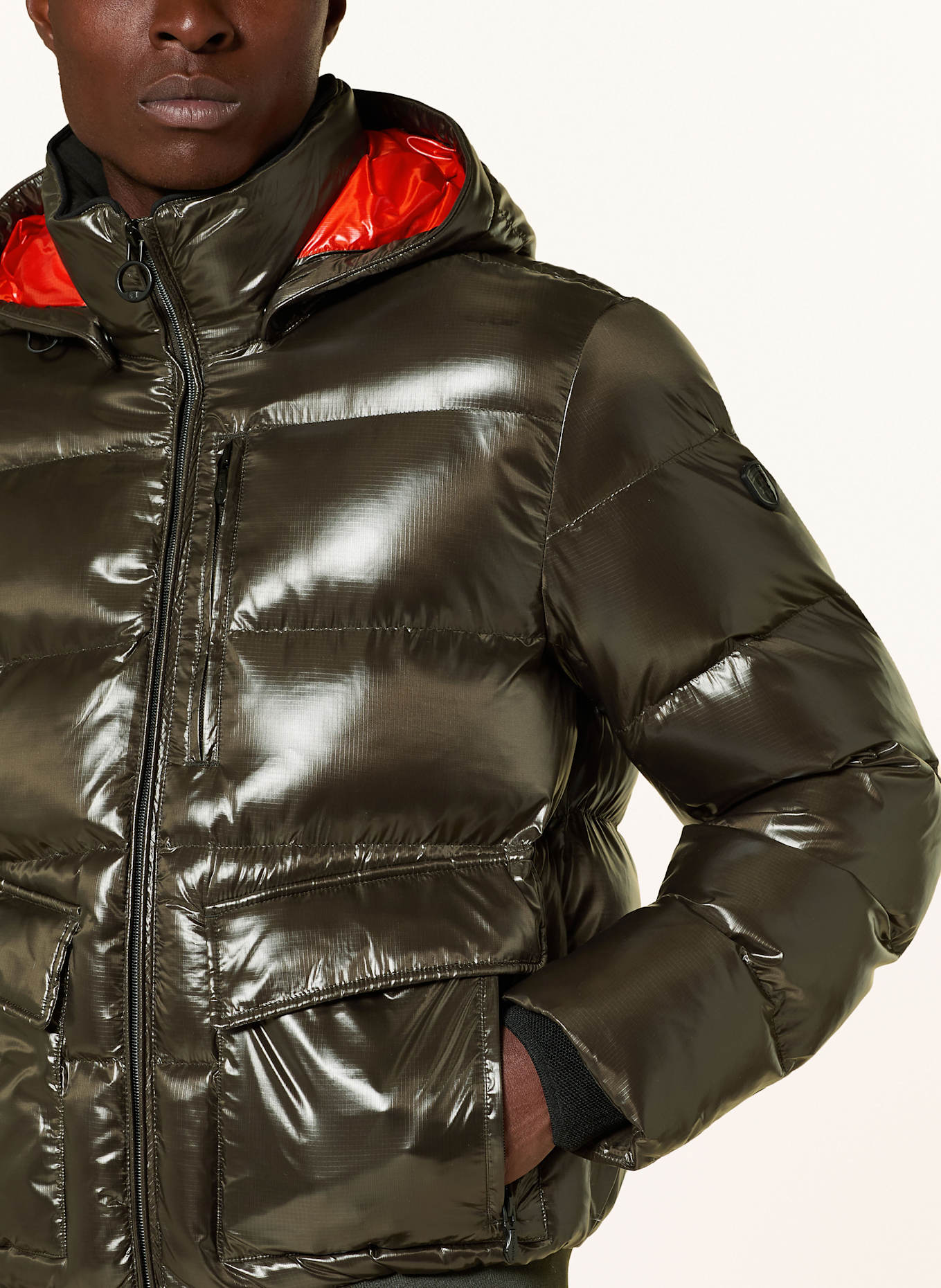 WELLENSTEYN Steppjacke BLACKBIRD MEN mit DUPONT™ SORONA®-Isolierung: KHAKI