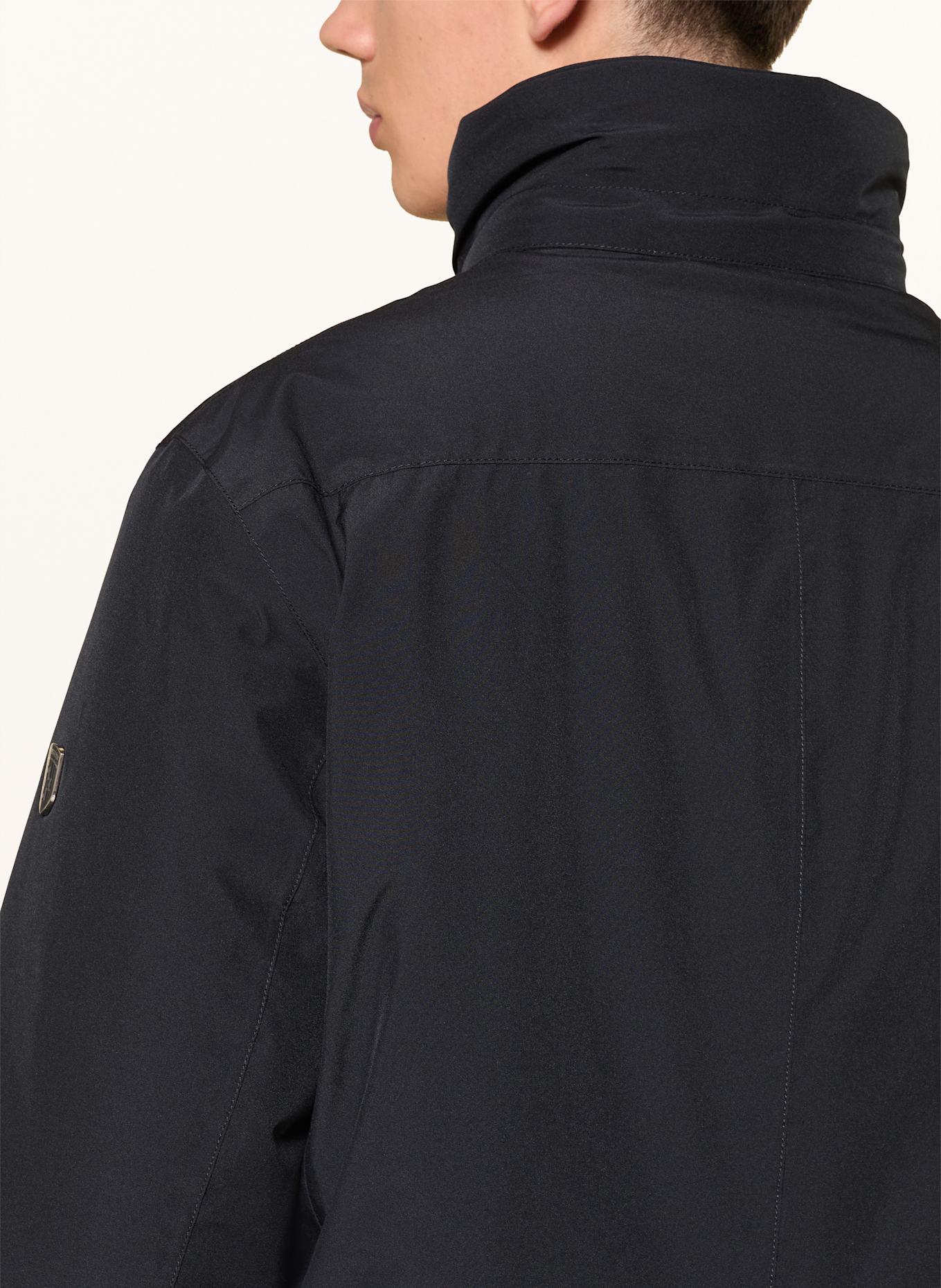 WELLENSTEYN SERPENTINE LONG parka: DARK BLUE