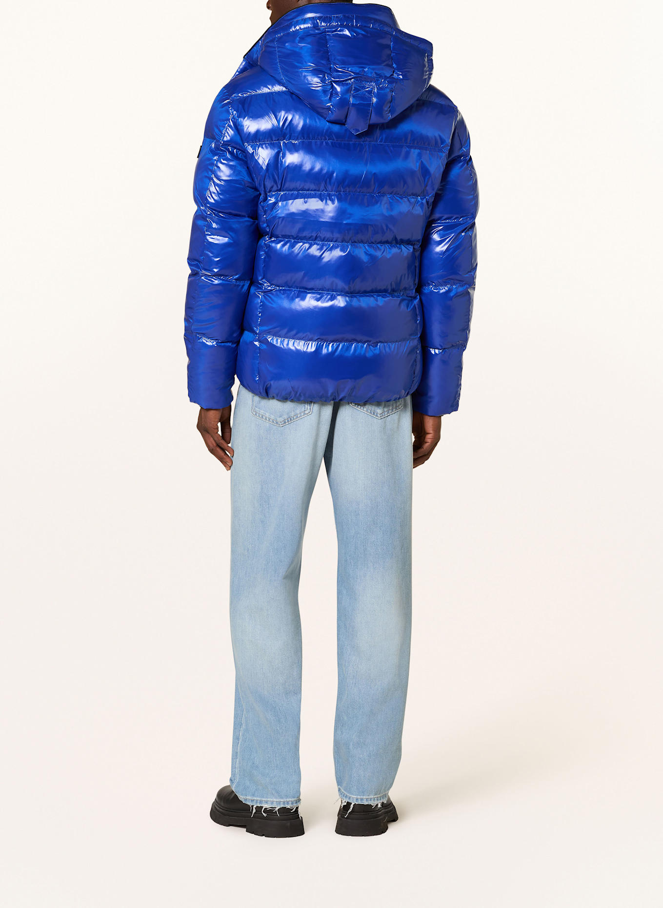 WELLENSTEYN Steppjacke NETWORD mit DUPONT™ SORONA®-Isolierung: NEONBLAU