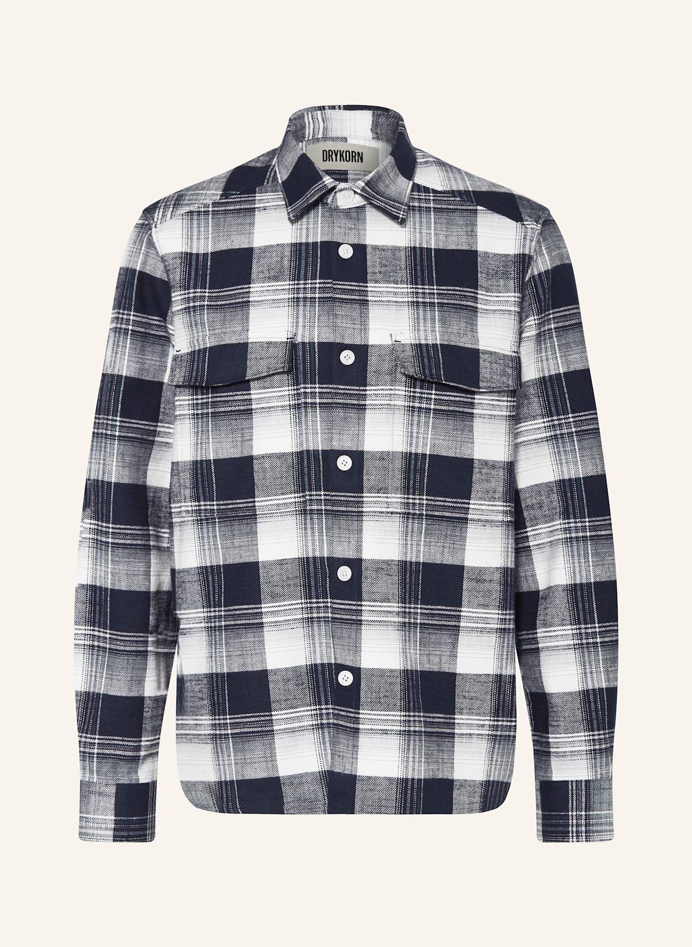 DRYKORN Flannel overshirt GUNRAY: The North Face