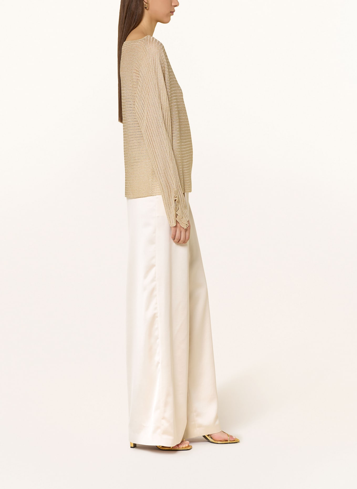 LIU JO Satinhose: ECRU