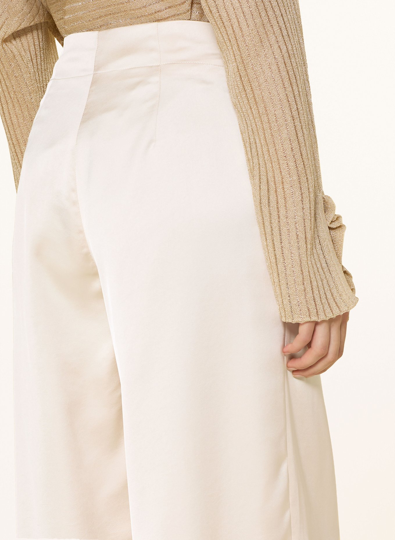 LIU JO Satinhose: ECRU