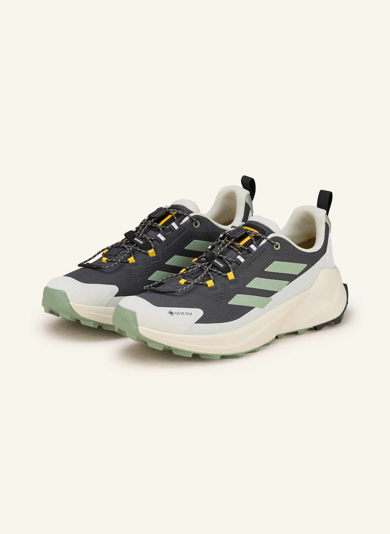 adidas TERREX Wanderschuhe NATIONAL GEOGRAPHIC TERREX TRAILMAKER 2 GTX: DUNKELGRAU/ ECRU/ GRÜN
