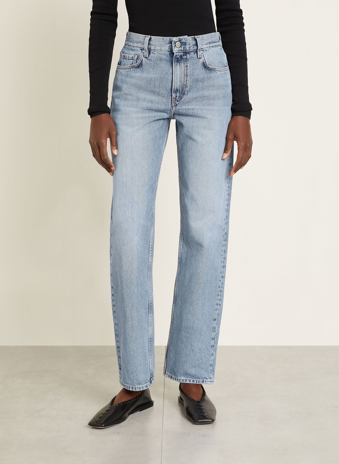 TOTEME Jeansy straight: 305 TRUE VINTAGE