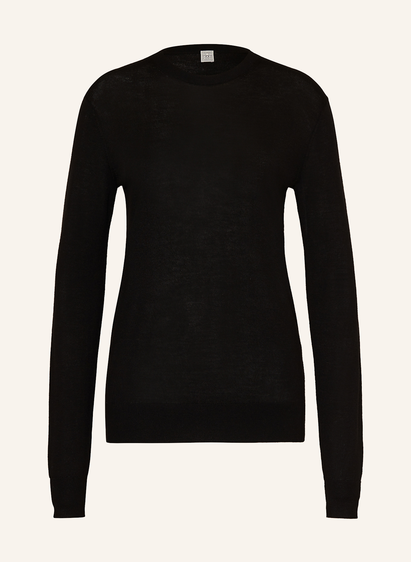 TOTEME Pullover: SCHWARZ