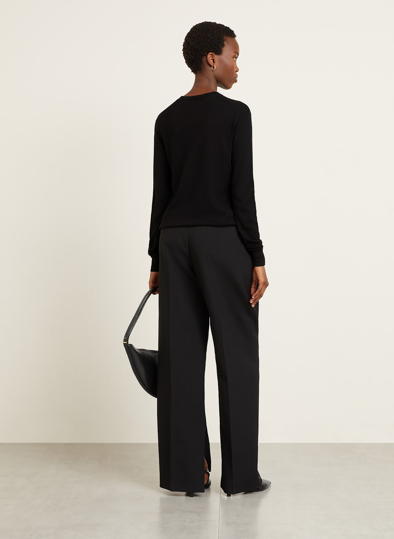 TOTEME Pullover: SCHWARZ