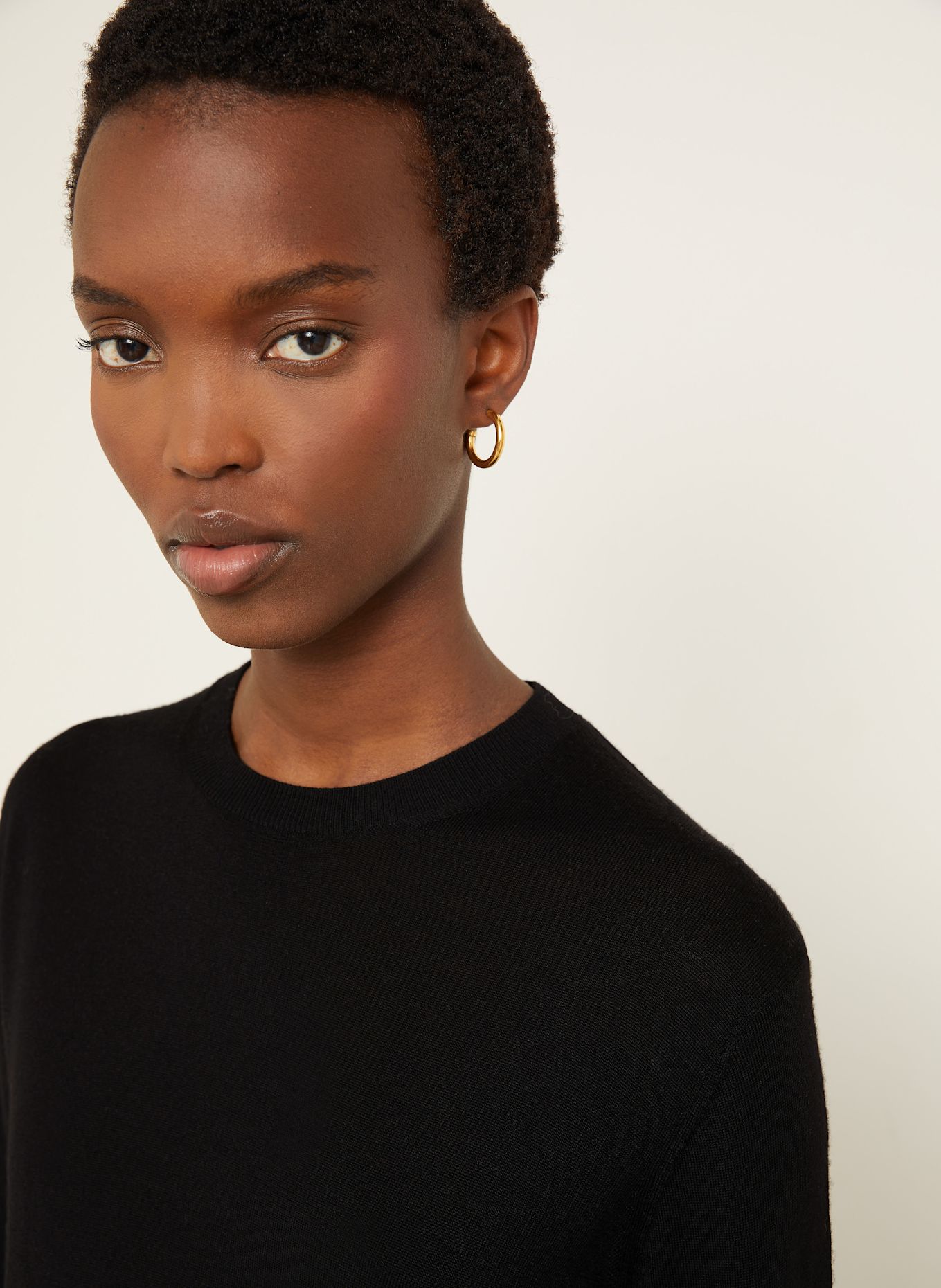 TOTEME Pullover: SCHWARZ