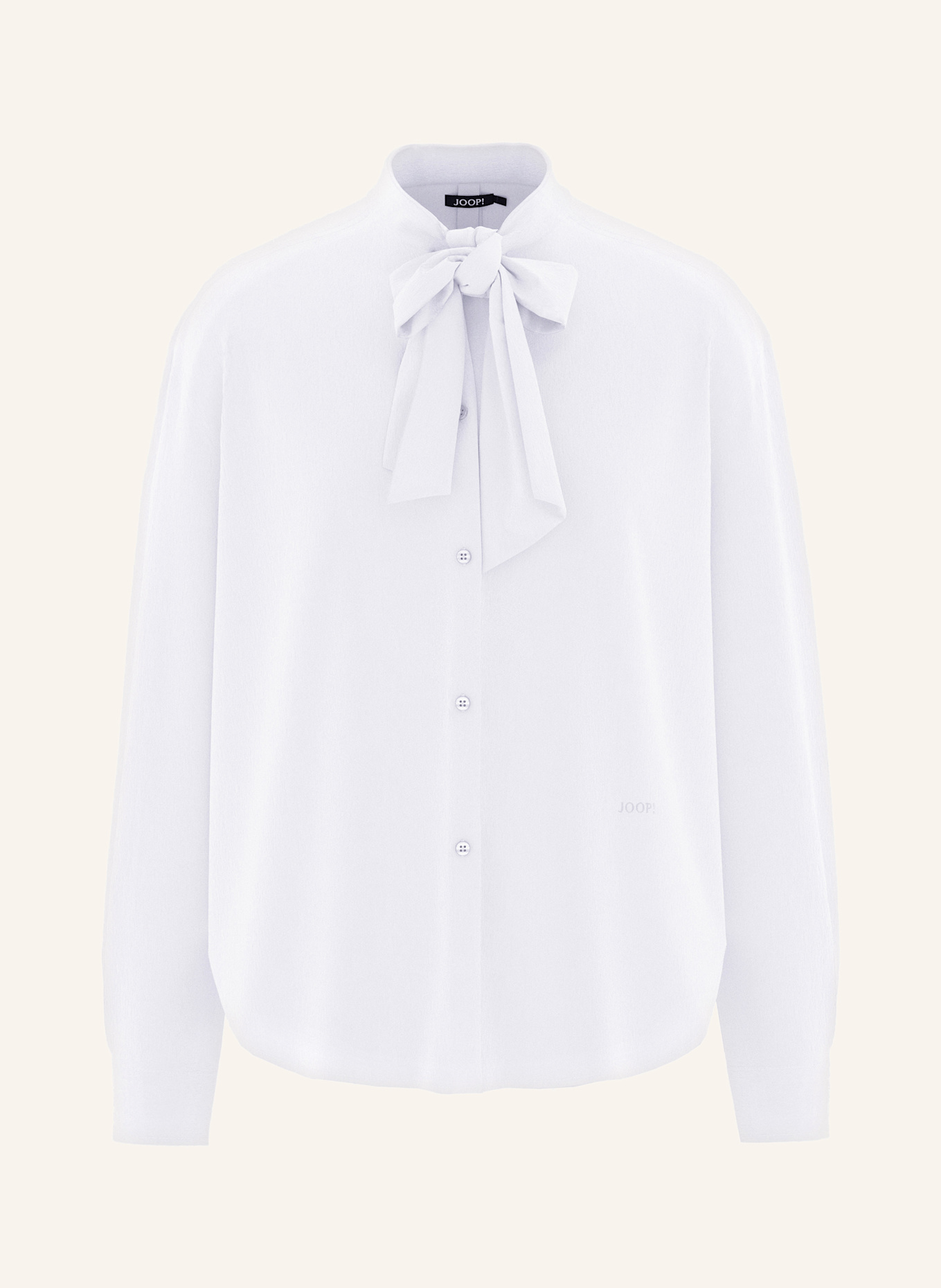 JOOP! Schluppenbluse BERNARDA: WEISS