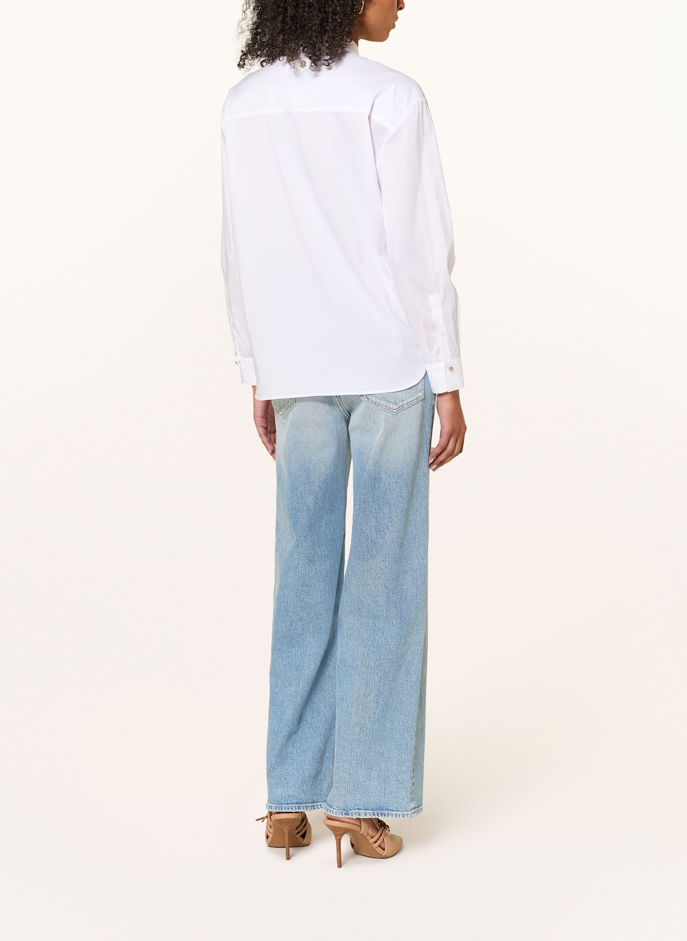 JOOP! Schluppenbluse BERNARDA: WEISS