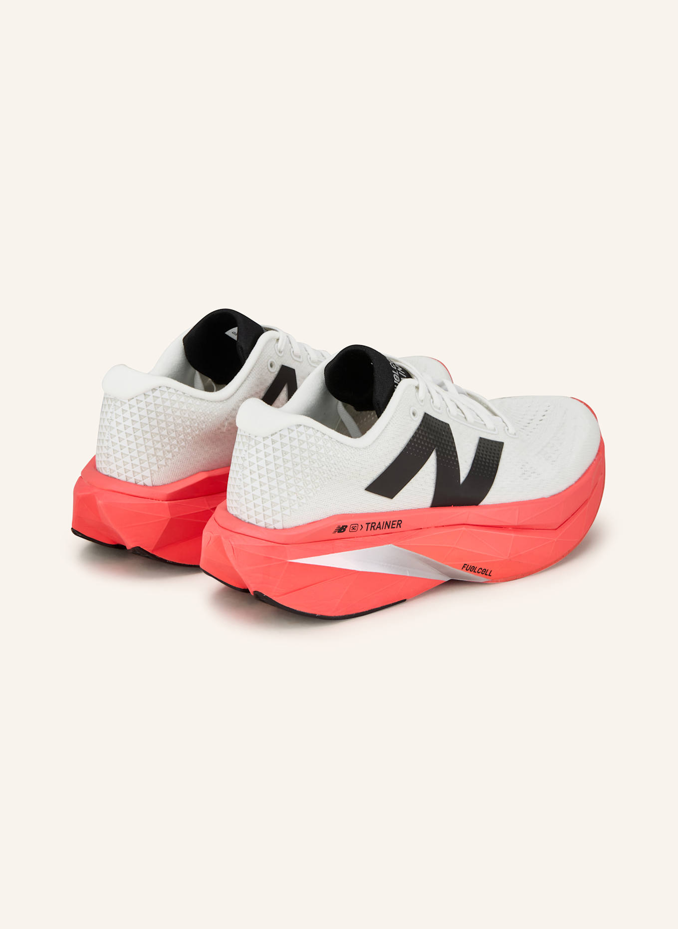new balance Laufschuhe FUELCELL SUPERCOMP V3: HELLGRAU/ ROT