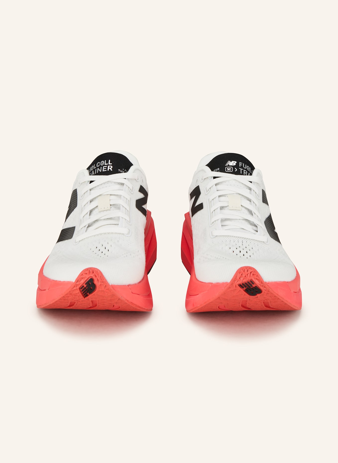 new balance Laufschuhe FUELCELL SUPERCOMP V3: HELLGRAU/ ROT