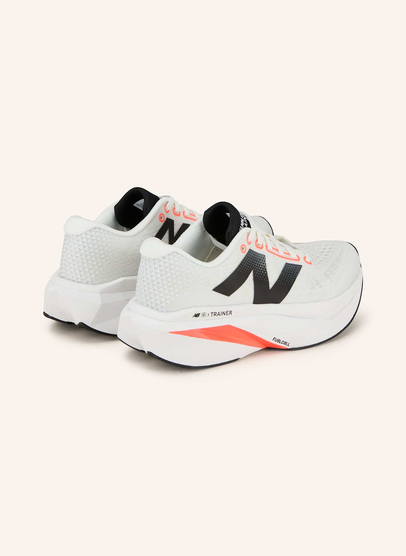 new balance Laufschuhe FUELCELL SUPERCOMP V3: WEISS/ NEONROT