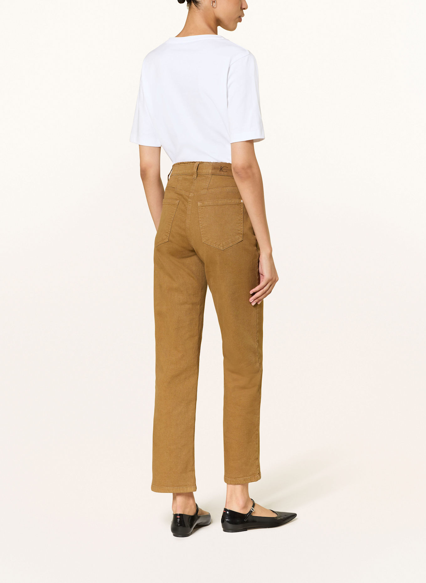 LUISA CERANO Jeansy straight: 7412 the statement check