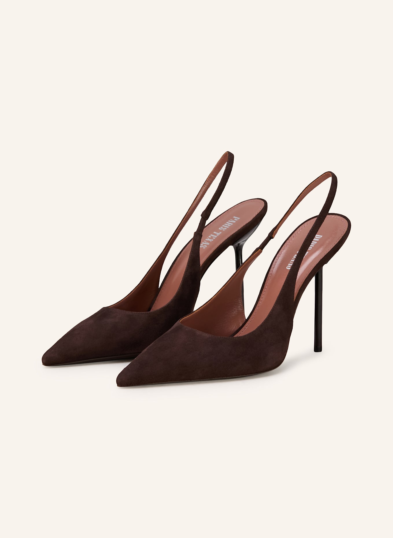 PARIS TEXAS Slingpumps LIDIA: DUNKELBRAUN