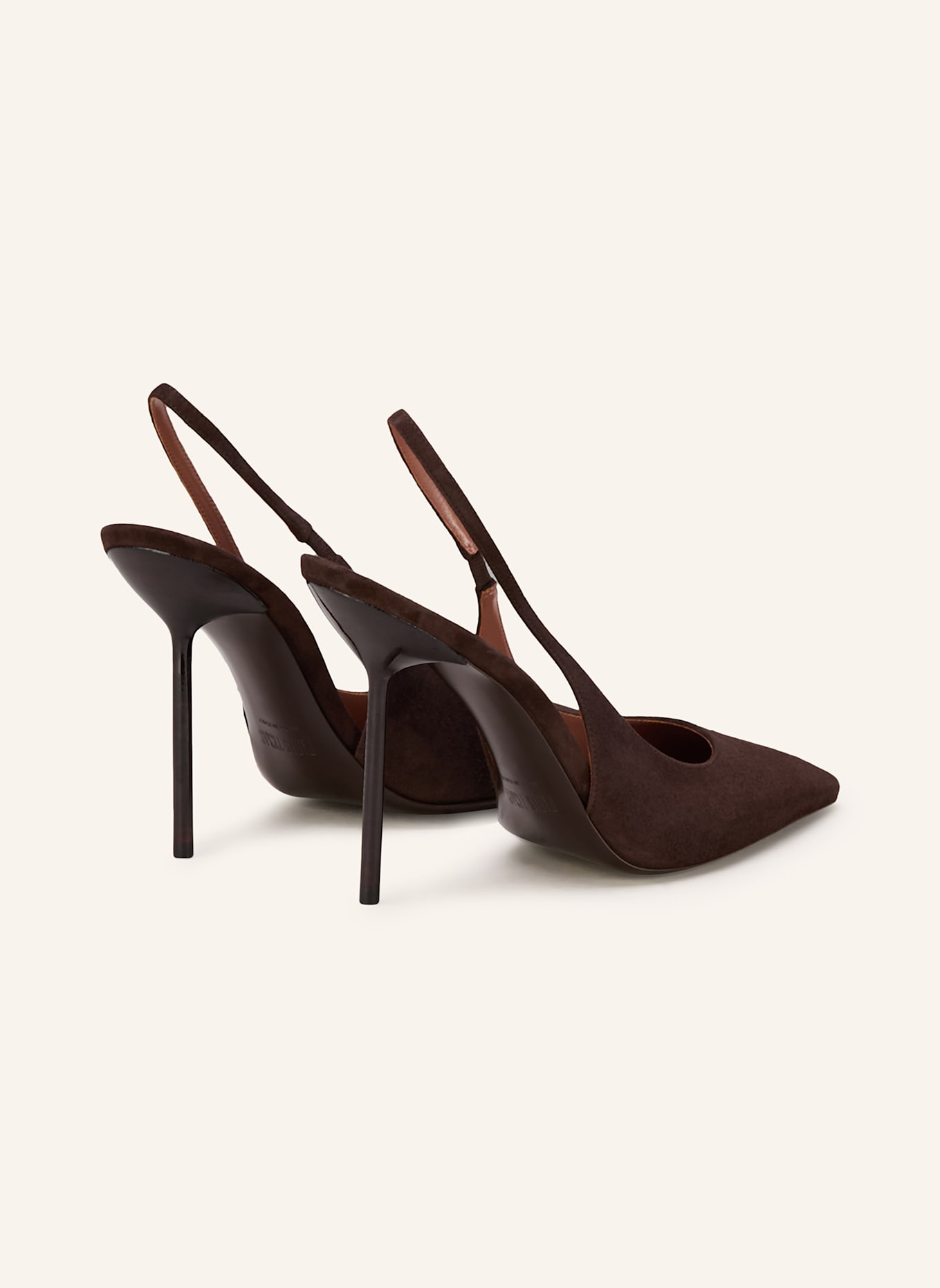 PARIS TEXAS Slingpumps LIDIA: DUNKELBRAUN