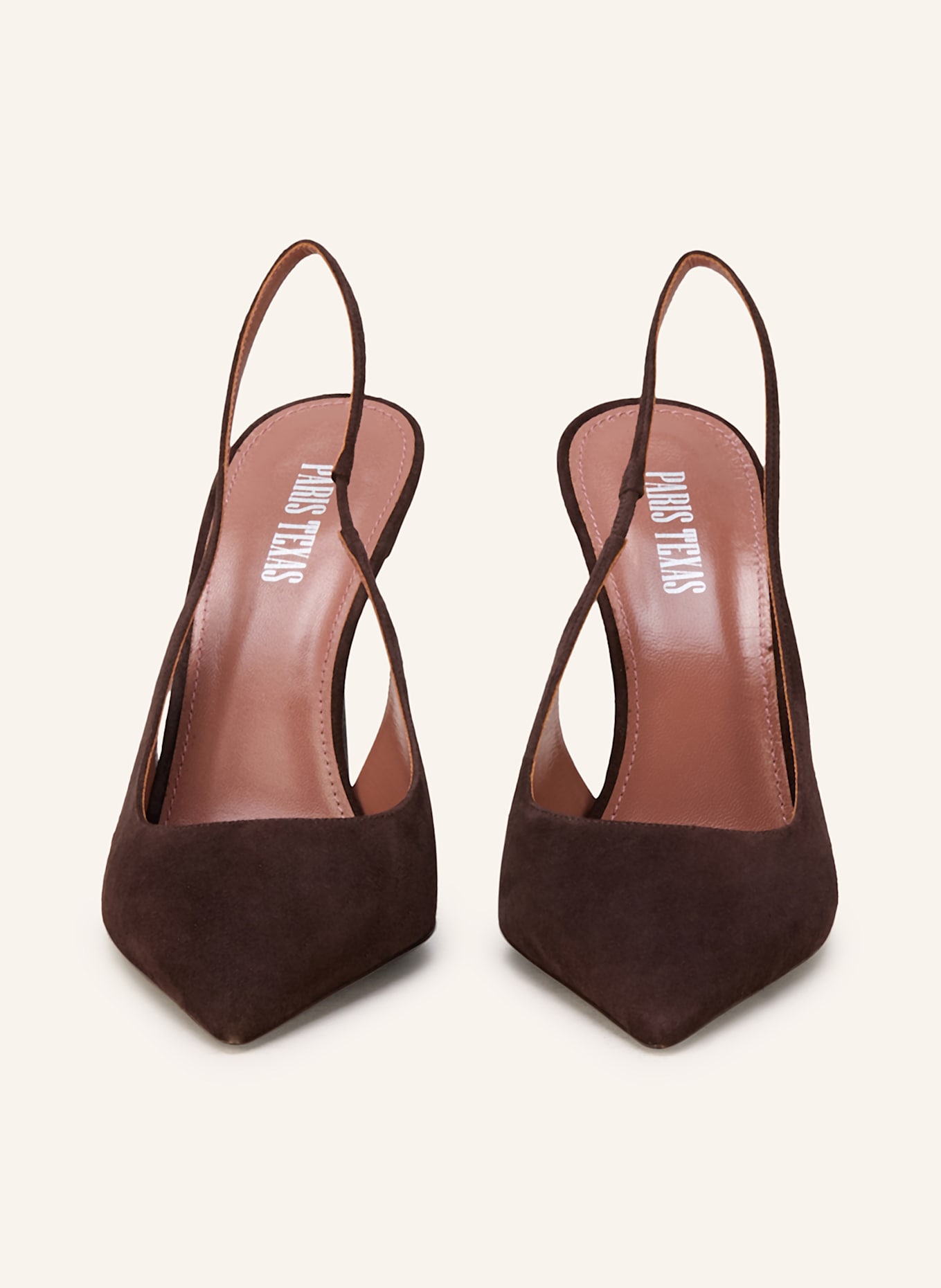 PARIS TEXAS Slingpumps LIDIA: DUNKELBRAUN