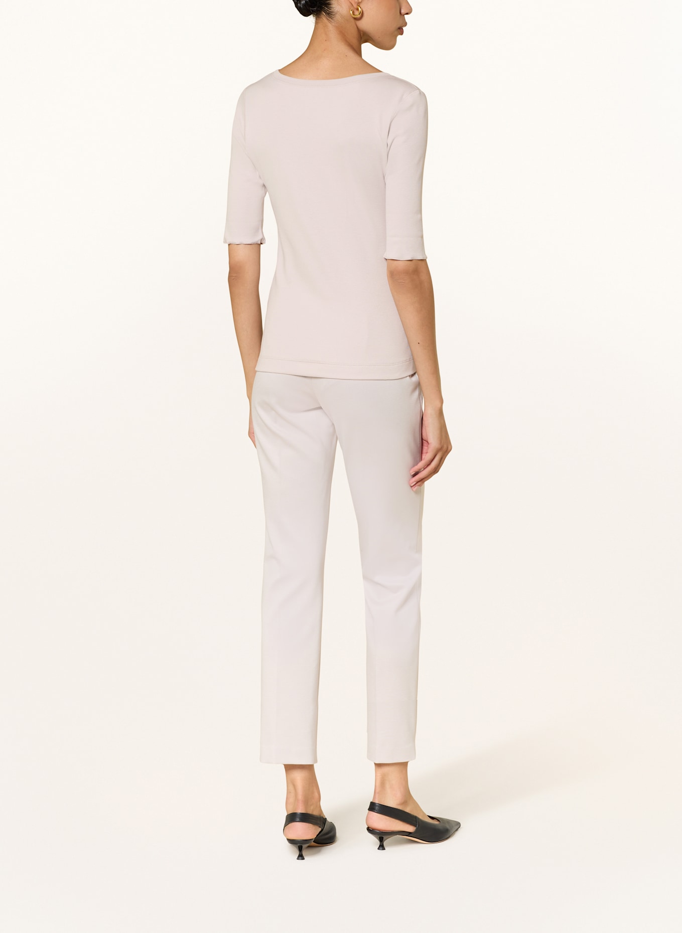 MARC CAIN Shirt mit 3/4-Arm: 702 light desert taupe