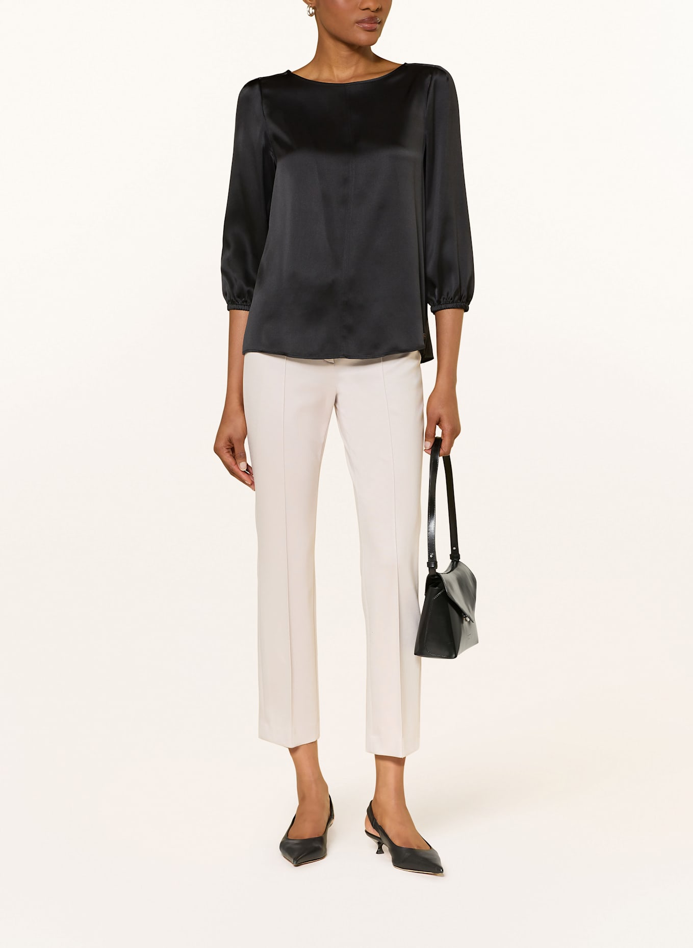 MARC CAIN Spodnie SYDNEY: 702 light desert taupe