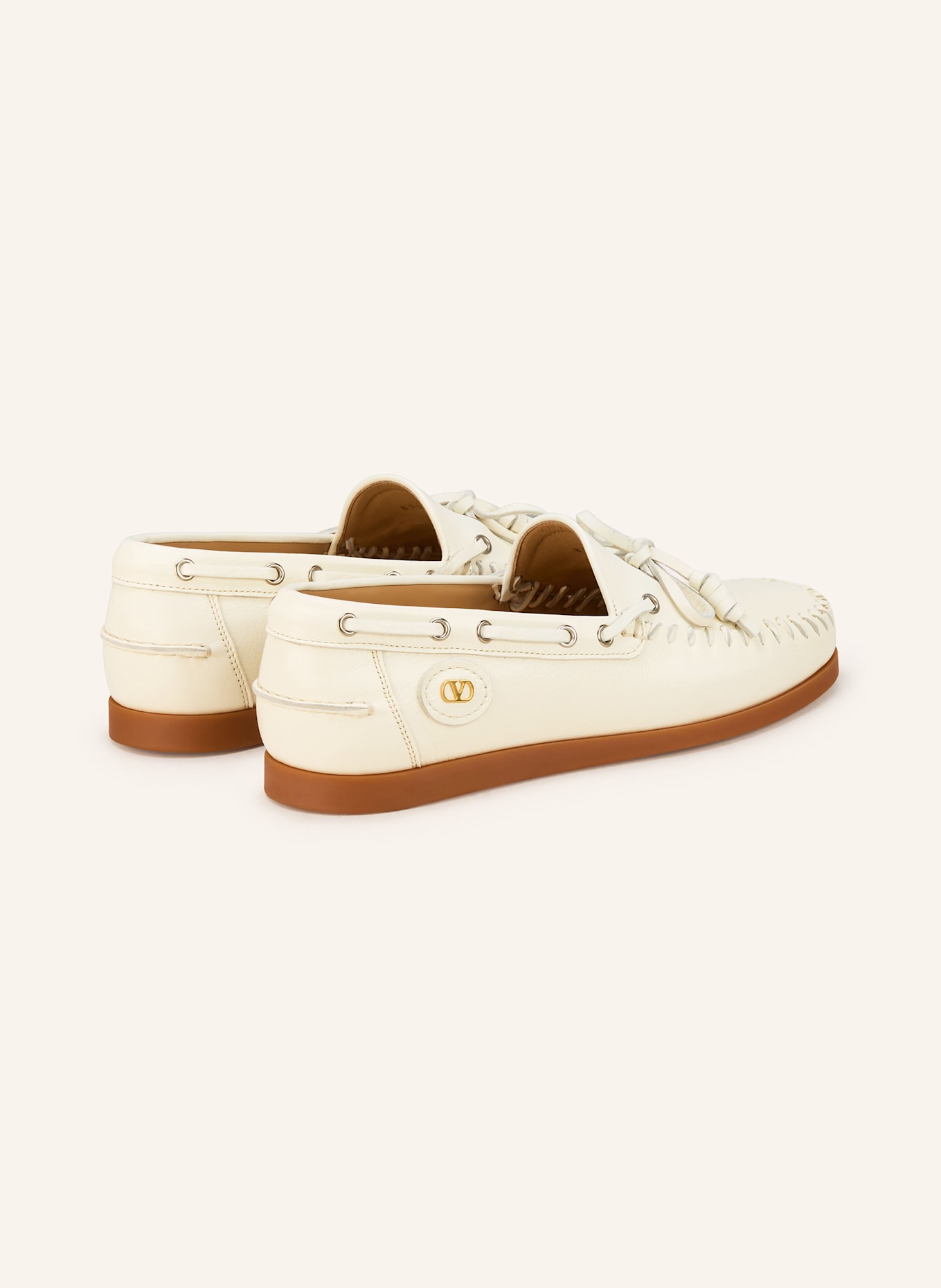 VALENTINO GARAVANI Bootsschuhe PALM AVENUE: ECRU