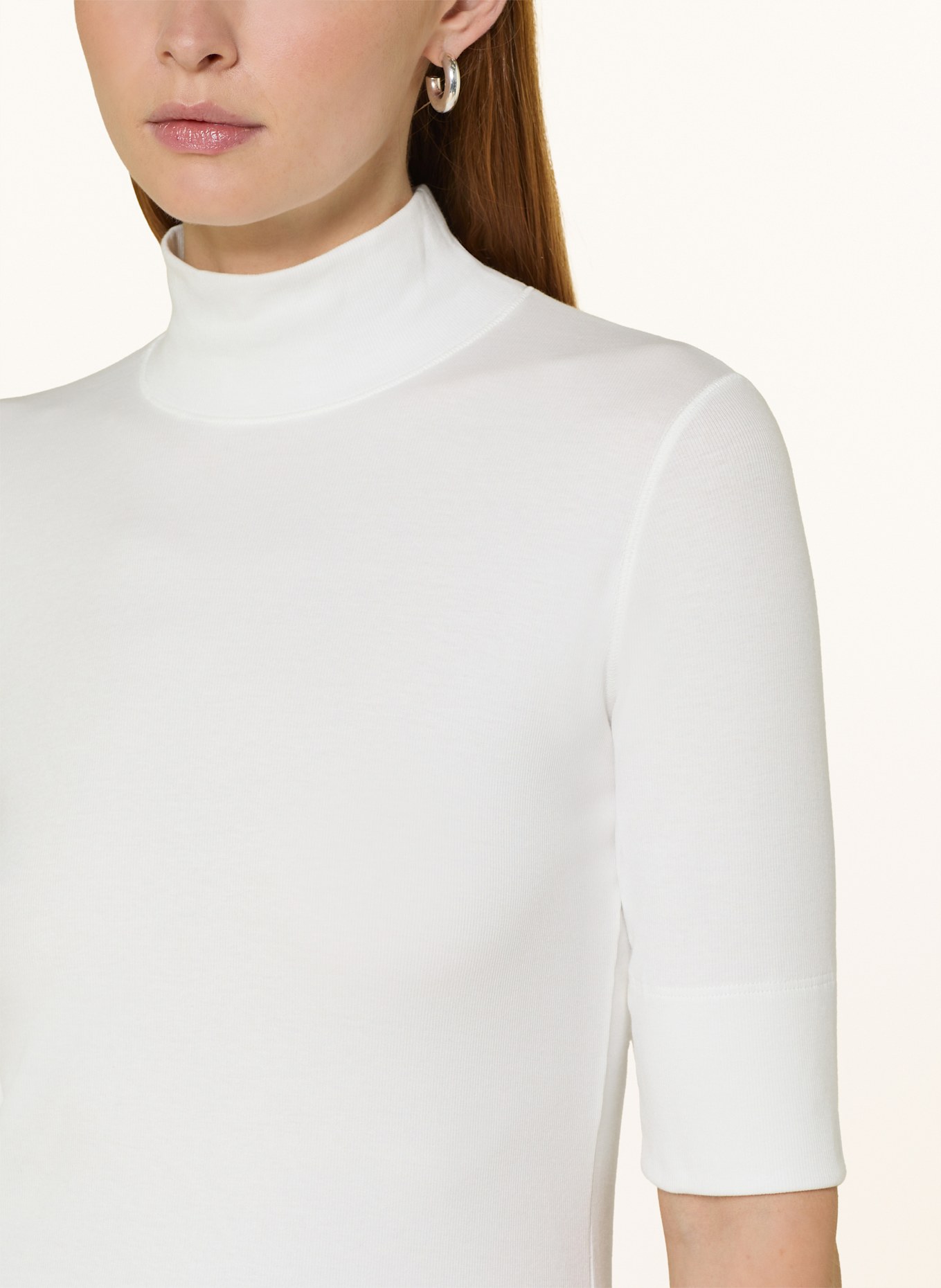 MARC CAIN Shirt with 3/4 sleeves: CREAM