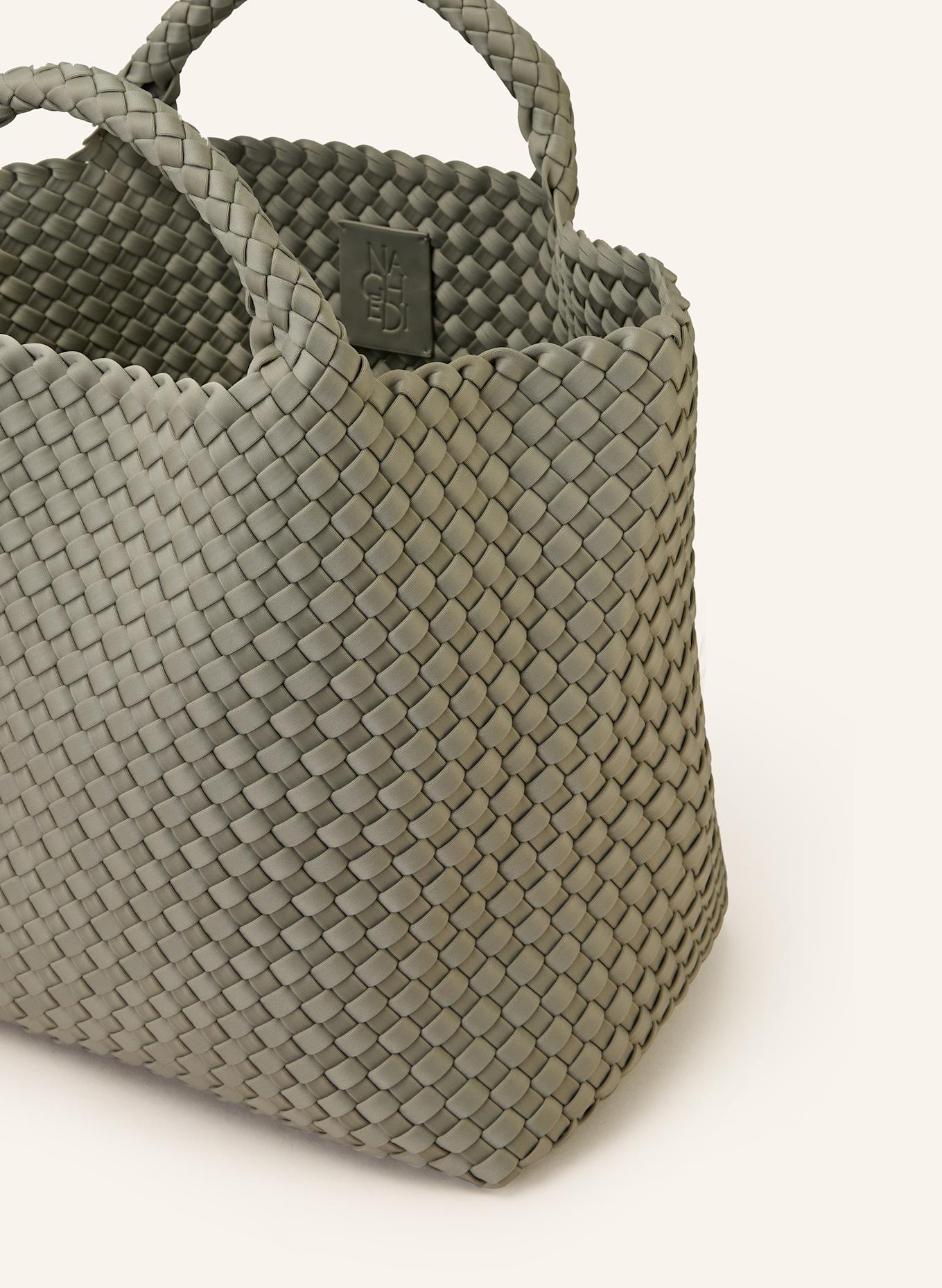 Naghedi Handbag ST BARTHS MEDIUM with pouch: LIGHT GREEN