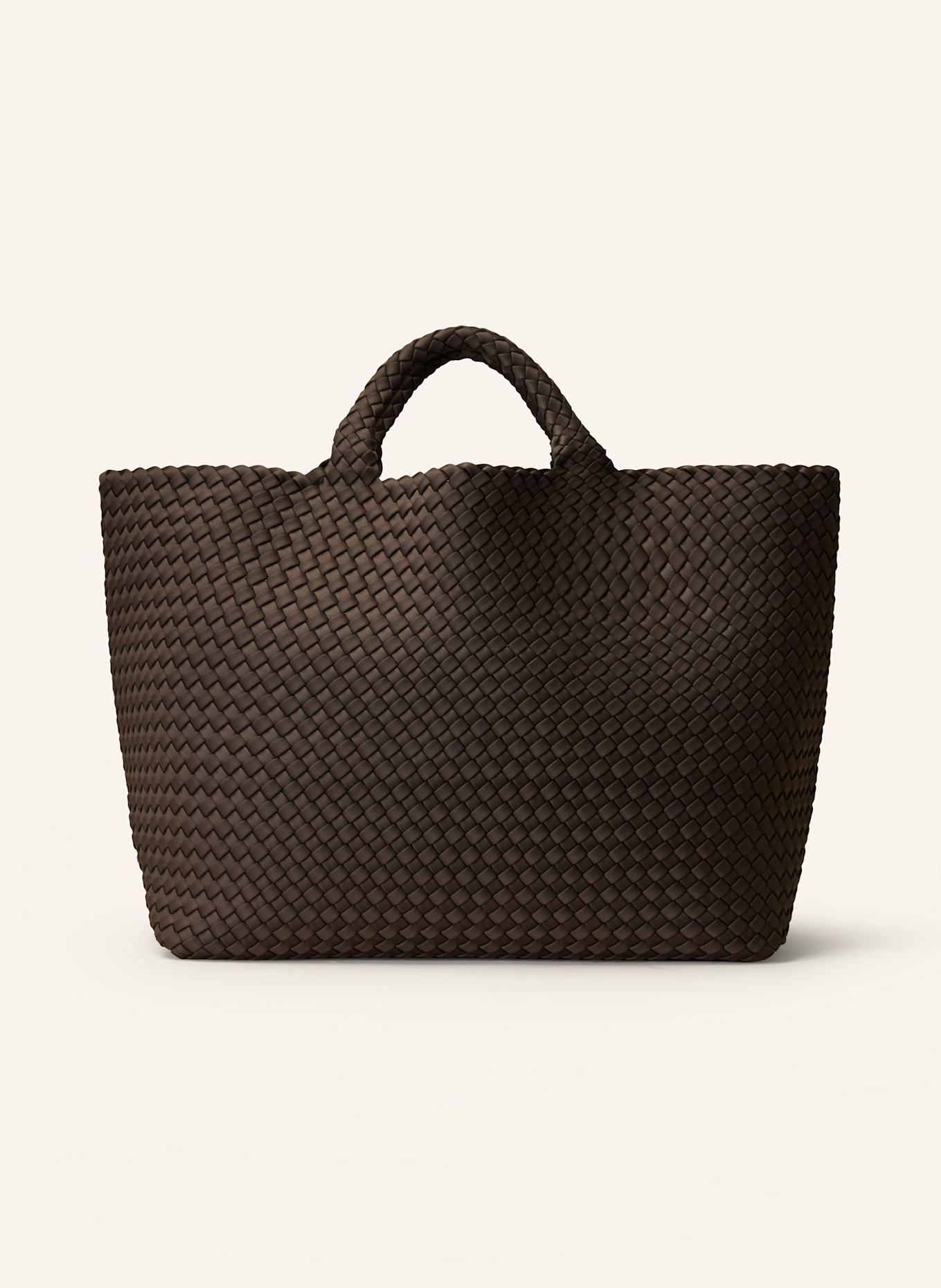 Naghedi Handbag ST BARTHS LARGE with pouch: DARK BROWN