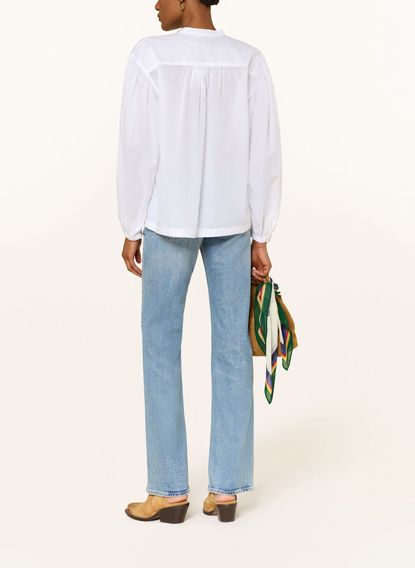 POLO RALPH LAUREN Bluse: WEISS