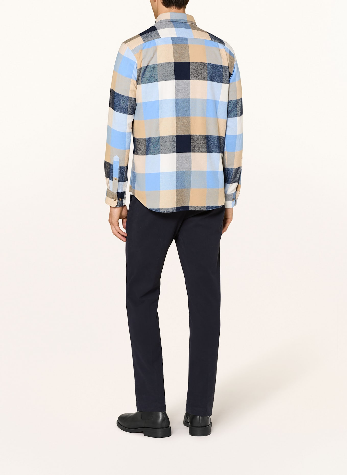 STROKESMAN'S Flannel shirt Reflective regular fit: office-accessories key-chains usb polo-shirts Towels