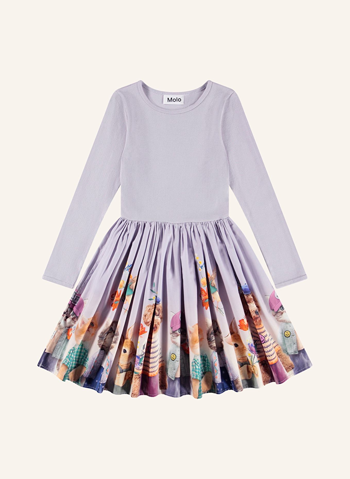 molo Kleid CASIE: HELLLILA