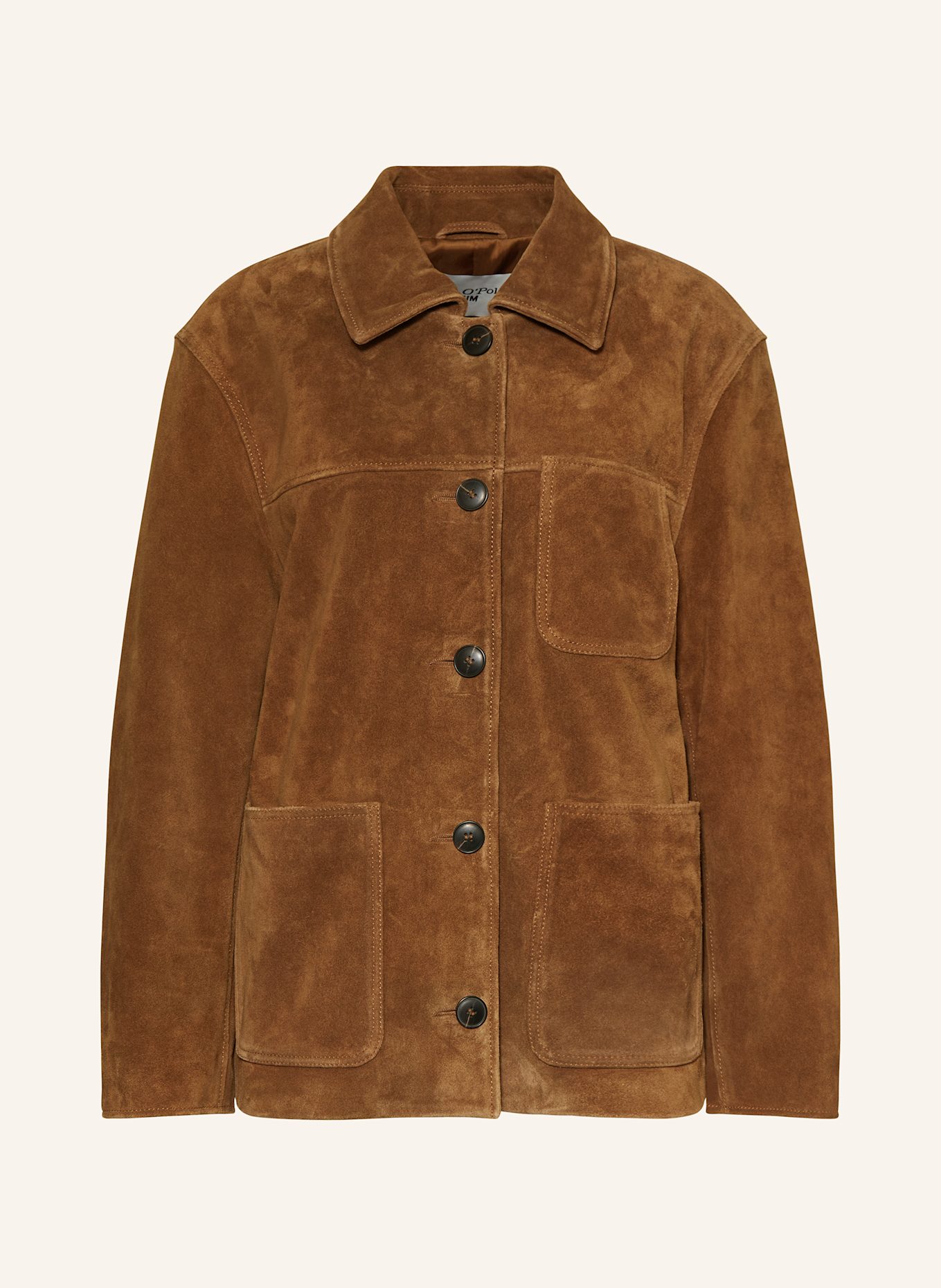 Marc O'Polo DENIM Lederjacke: BRAUN