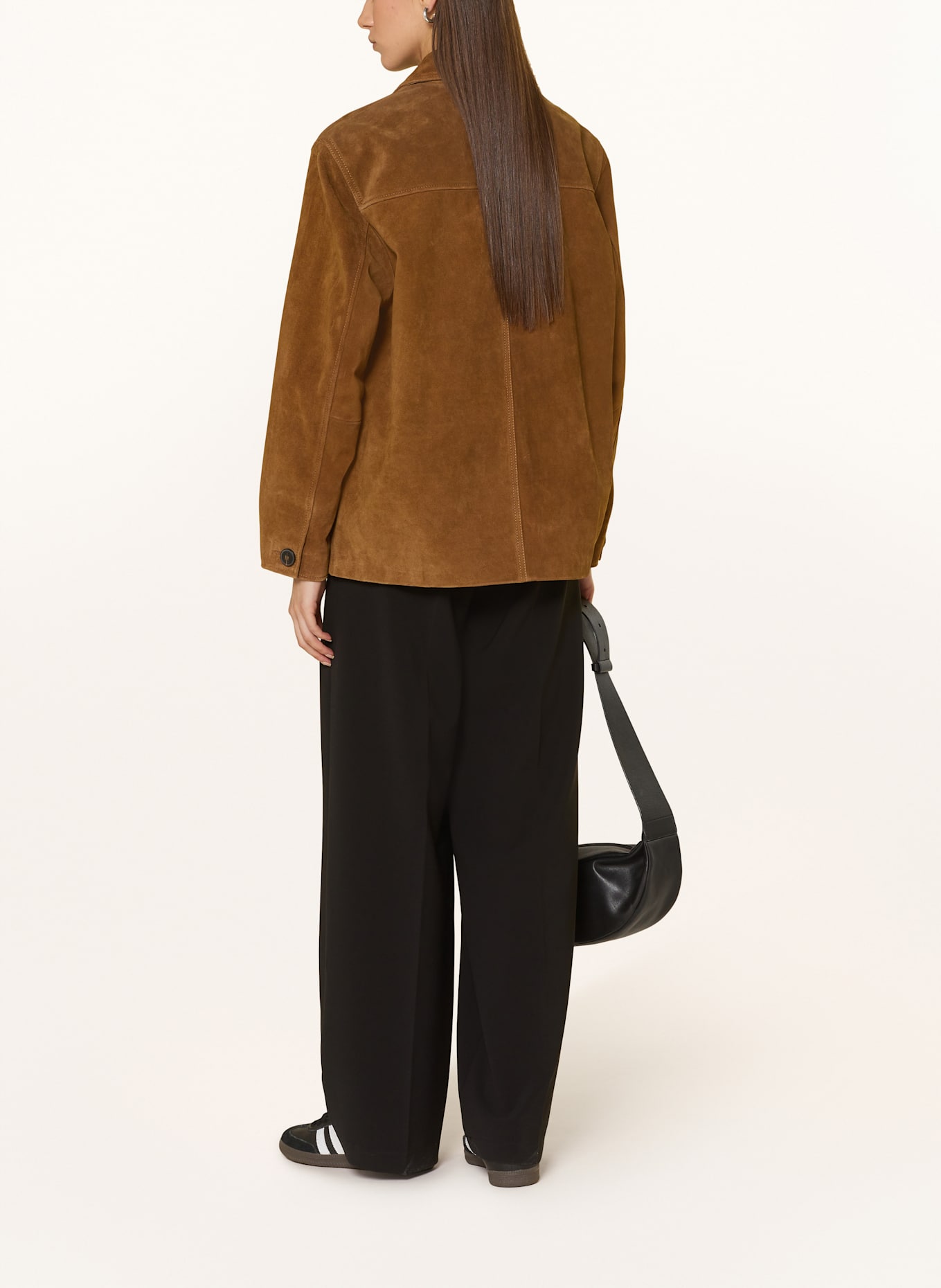 Marc O'Polo DENIM Lederjacke: BRAUN