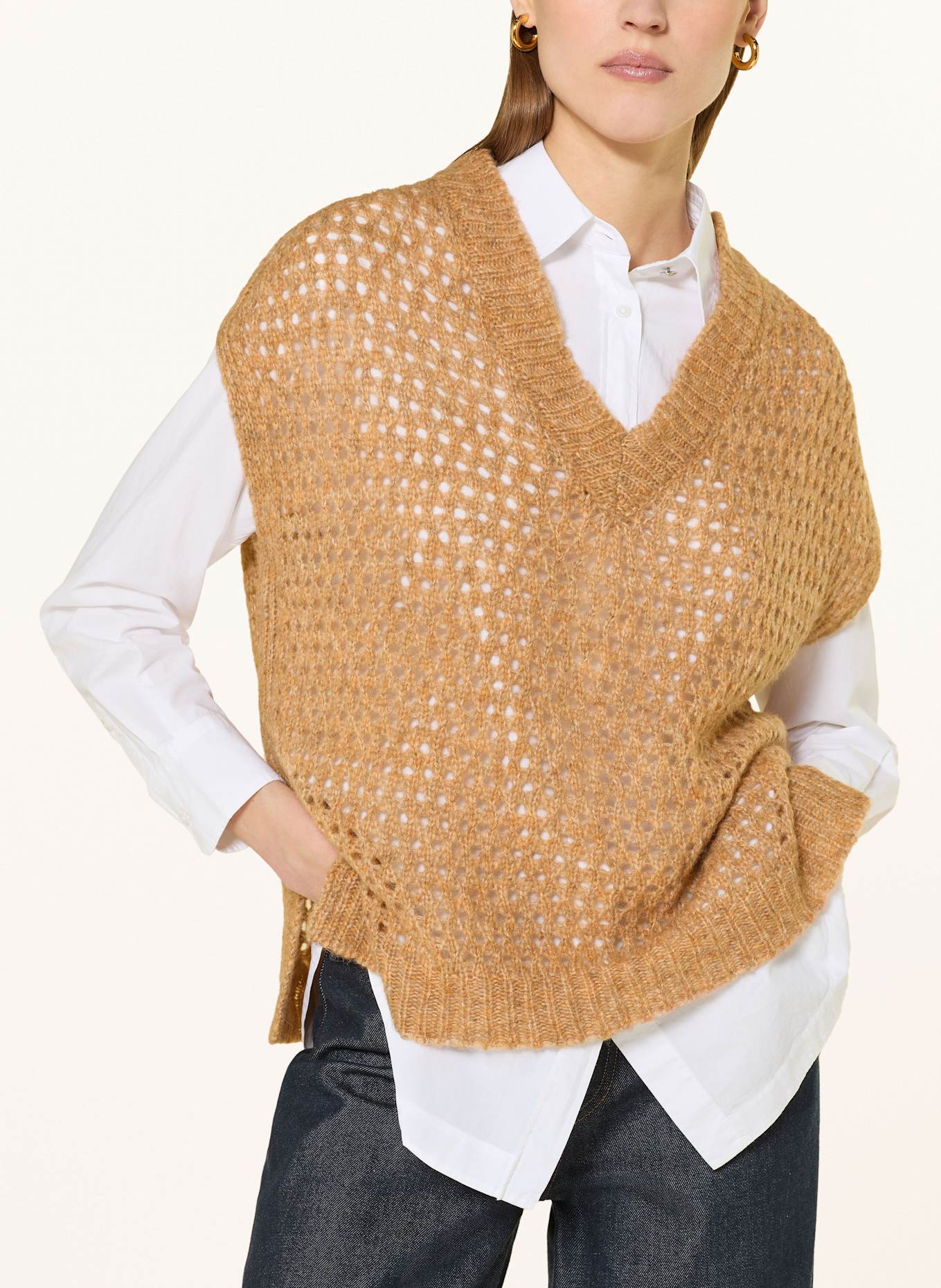 van Laack Pullunder VL-SAKIRA-XX: BEIGE