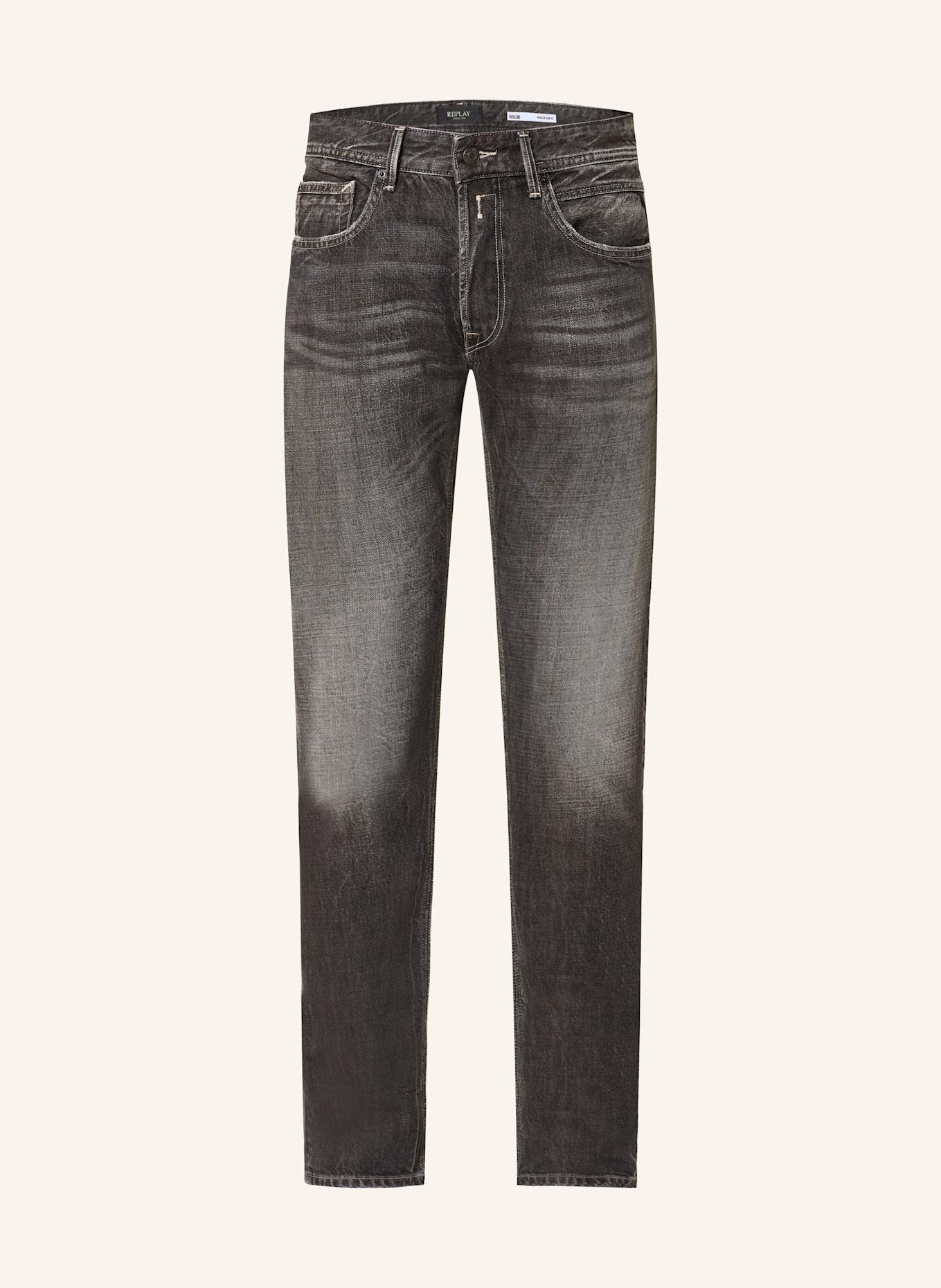 REPLAY Jeans WILLBI regular slim fit: 097 DARK GREY