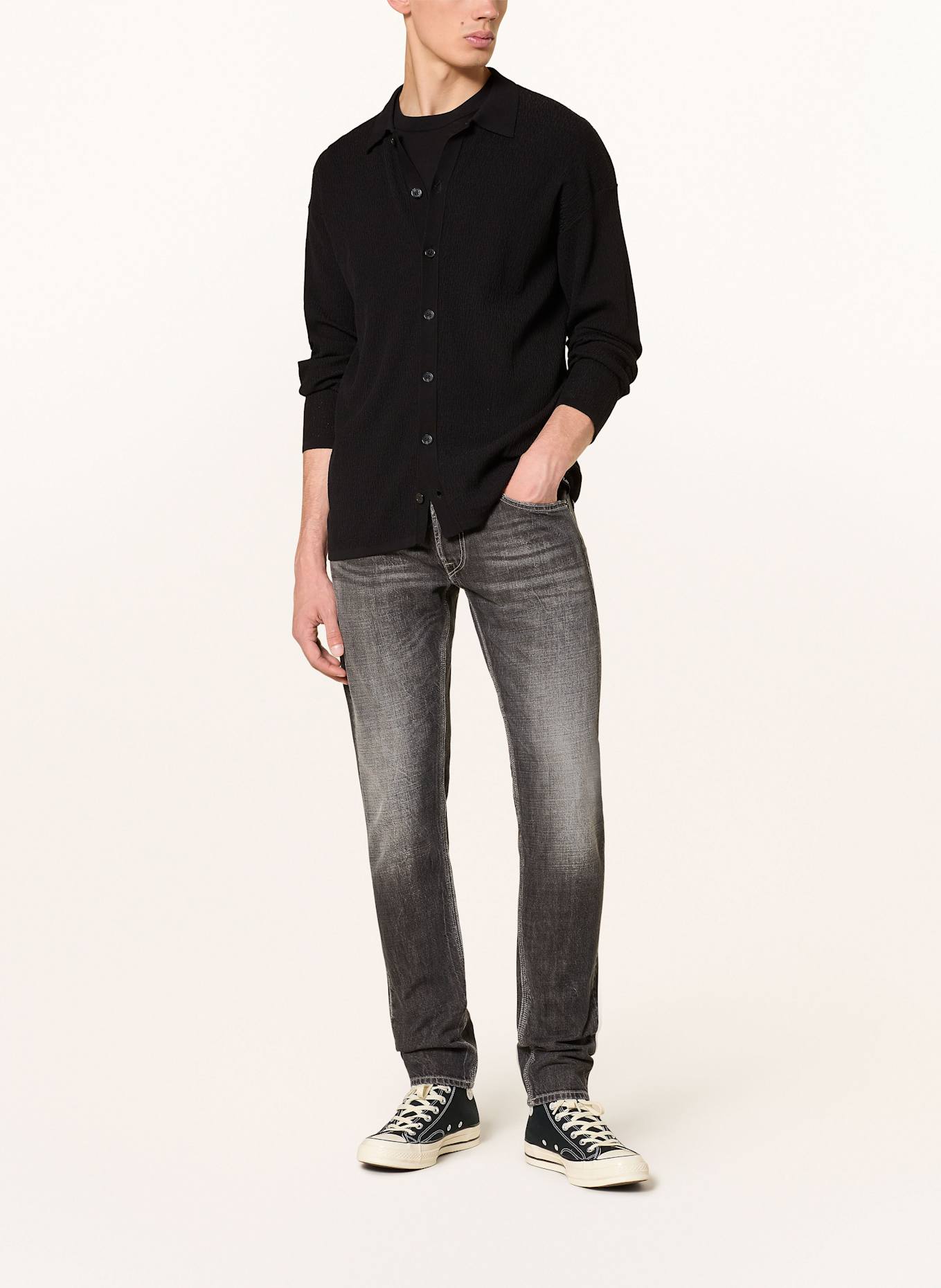 REPLAY Jeans WILLBI regular slim fit: 097 DARK GREY