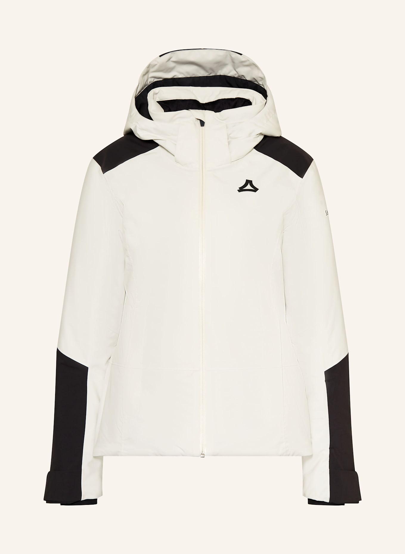 Schöffel Skijacke ZANDWEL: ECRU / SCHWARZ